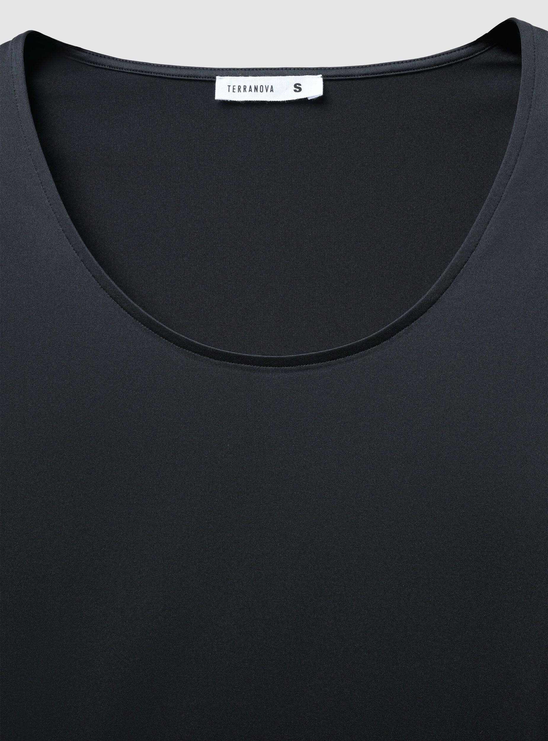 T-shirt elasticizzata scollo tondo - Image 7