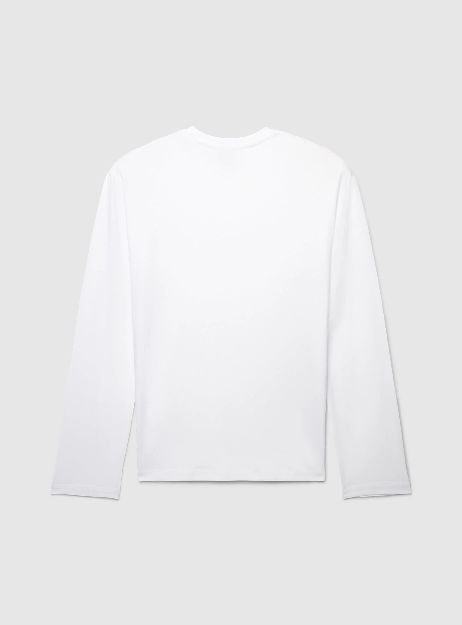 T-shirt girocollo a tinta unita