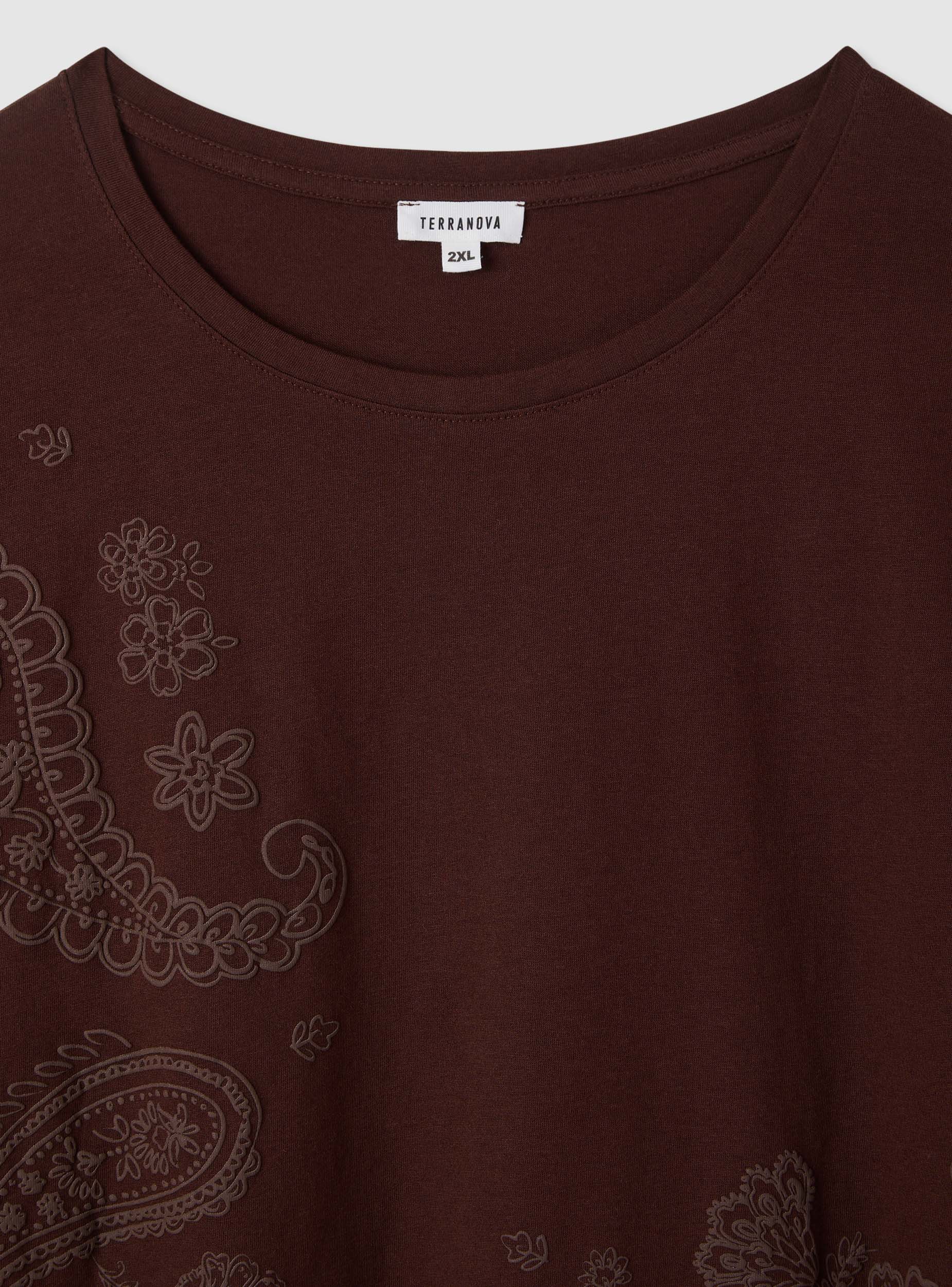 T-shirt girocollo effetto cashmere - Image 7