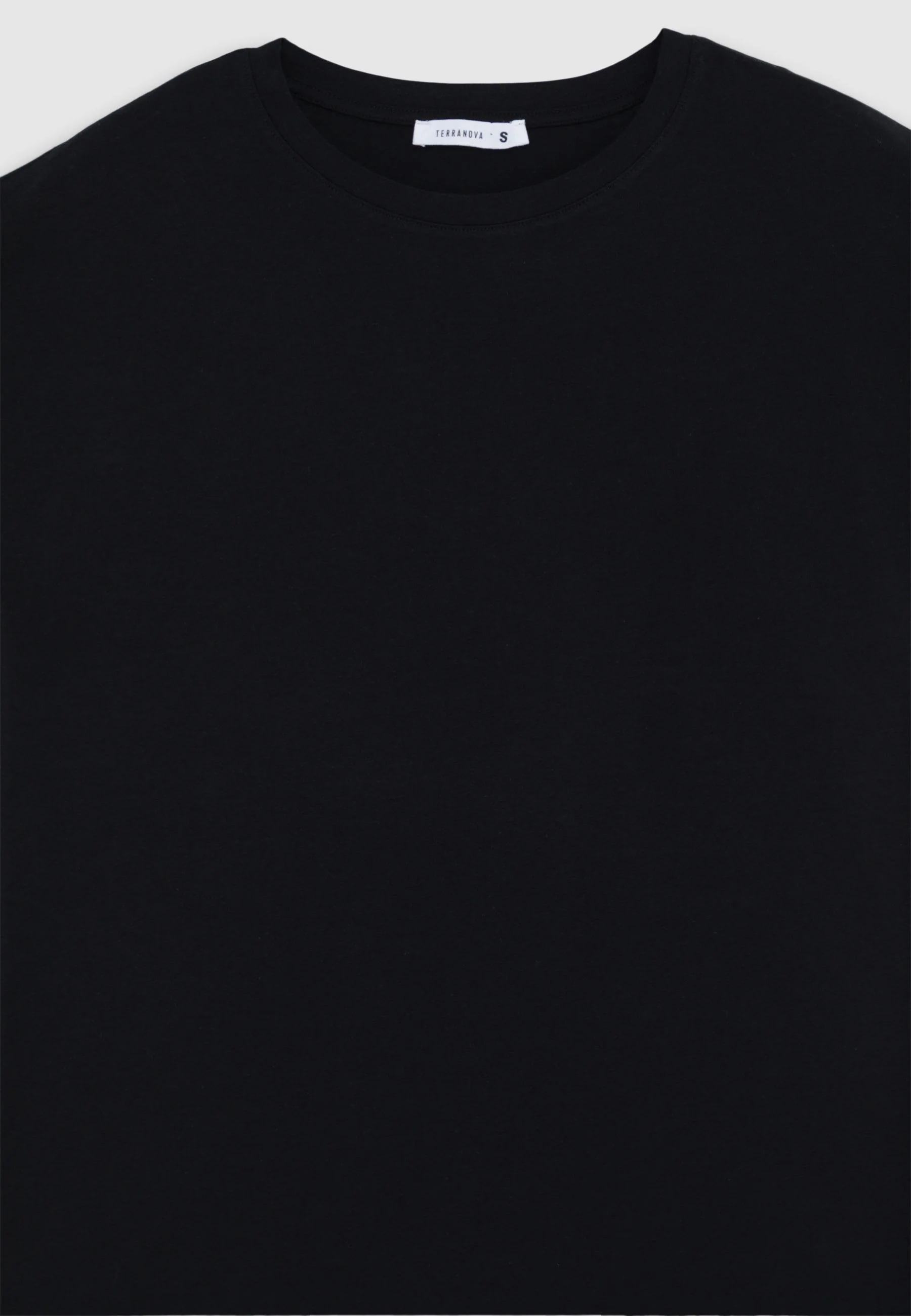 T-shirt girocollo tinta unita - Image 5