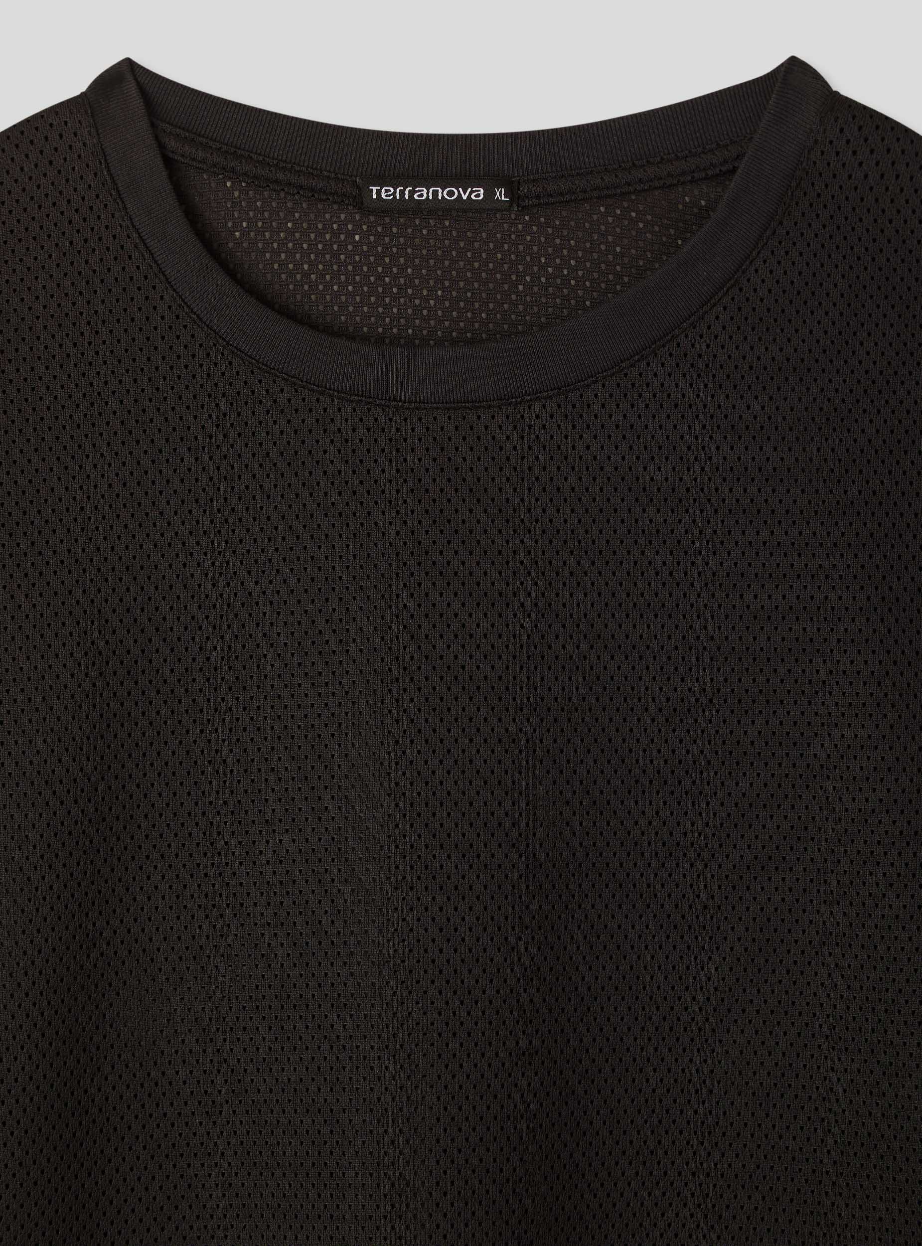 T-shirt in rete boxy fit - Image 3