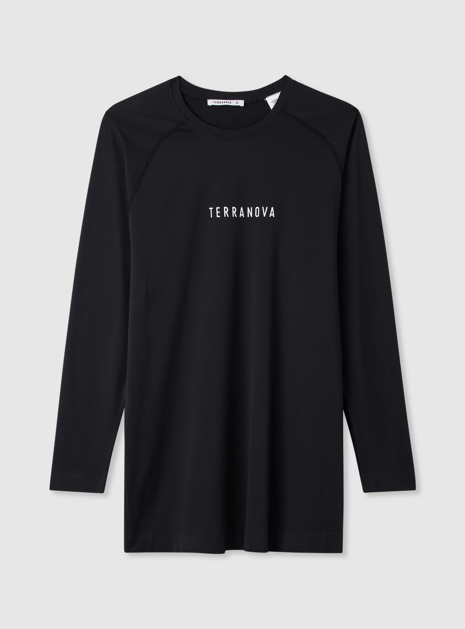 T-shirt manica lunga con scritta
