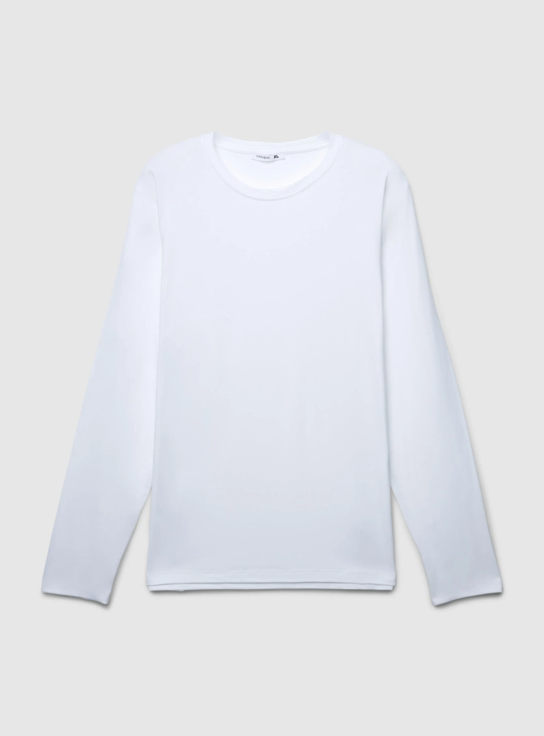 T-shirt manica lunga tessuto caldo