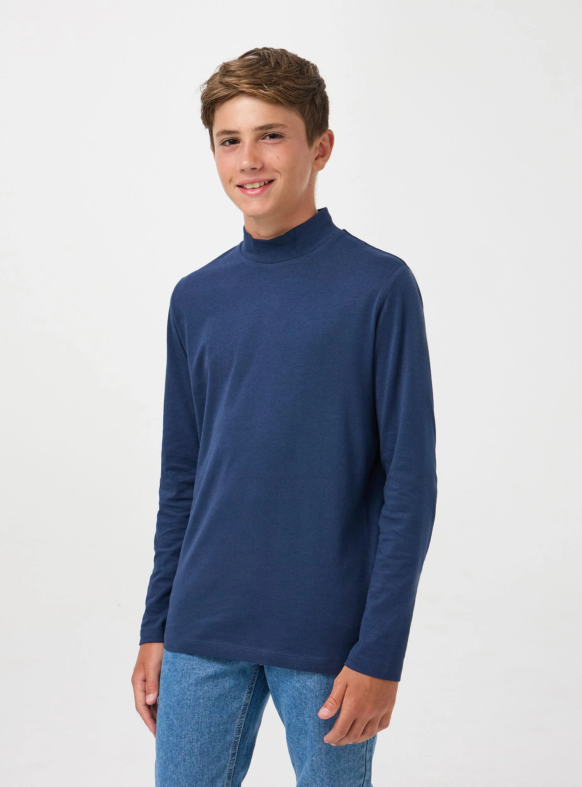 T-shirt maniche lunghe a lupetto - Image 2