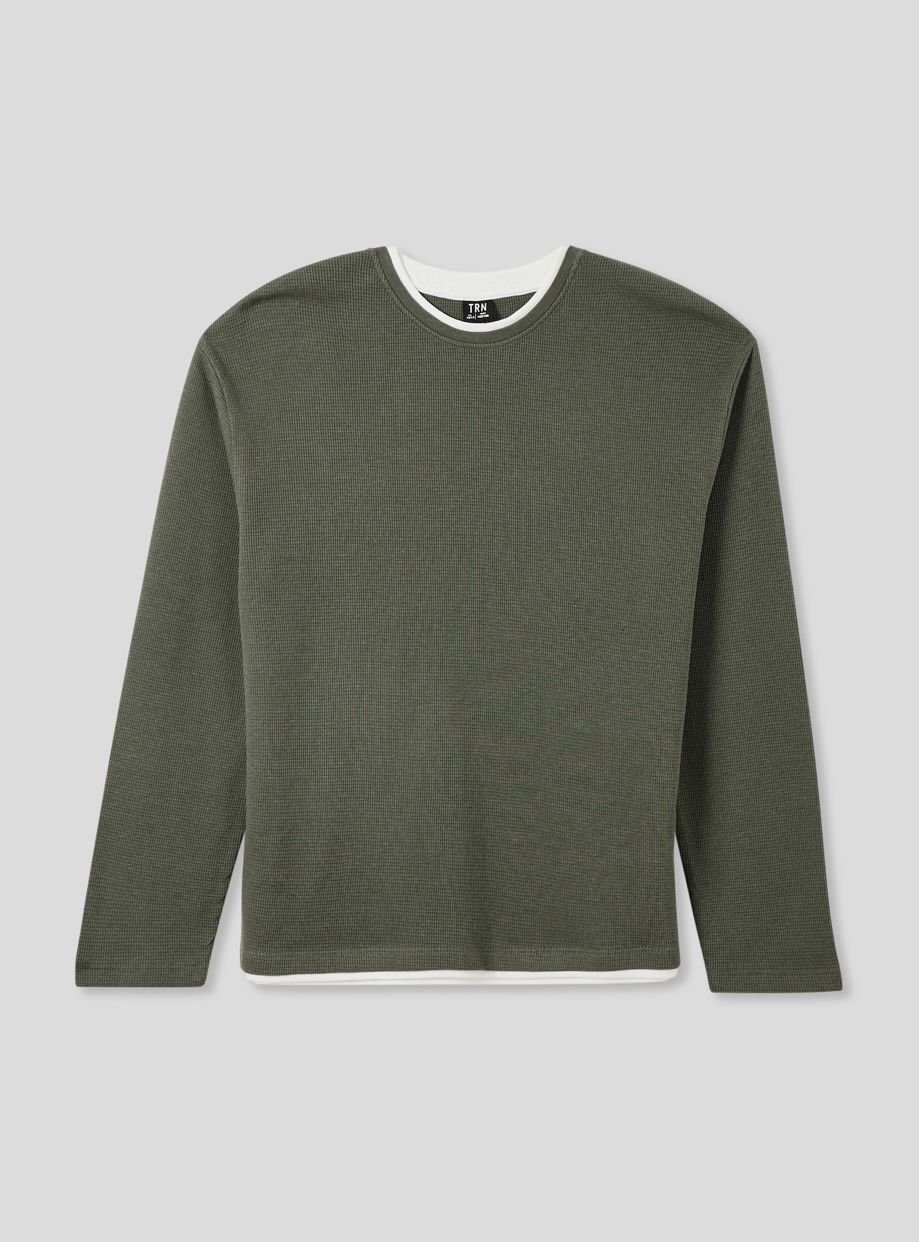 T-shirt maniche lunghe doppiata - Image 6