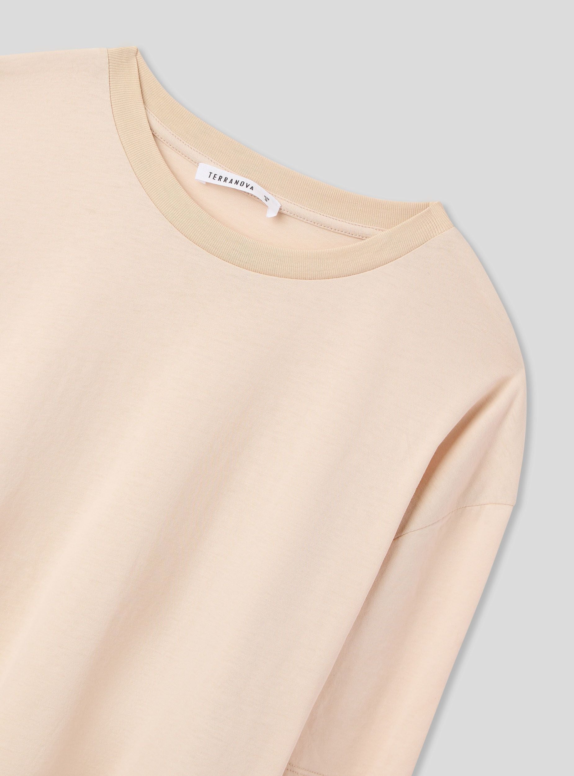 T-shirt maniche lunghe in pizzo - Image 5