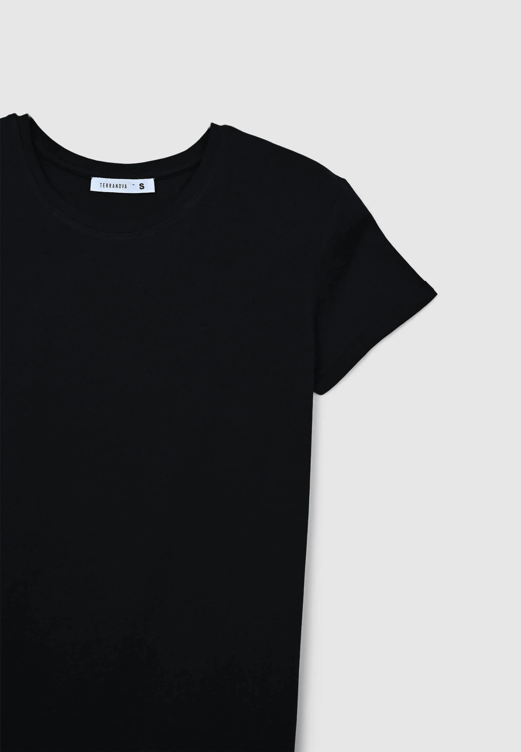 T-shirt maxi a tinta unita - Image 6