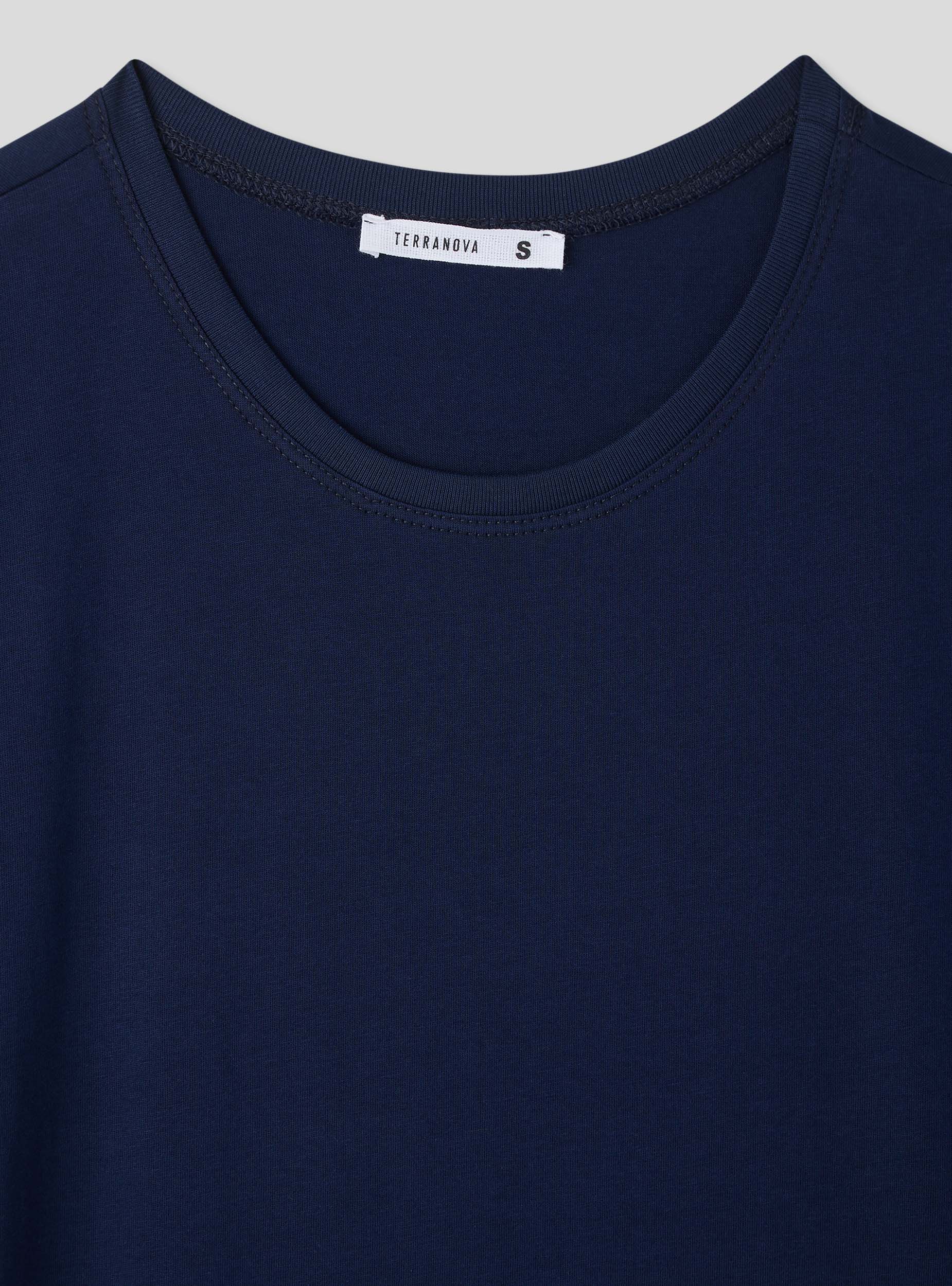 T-shirt maxi over a tinta unita - Image 7