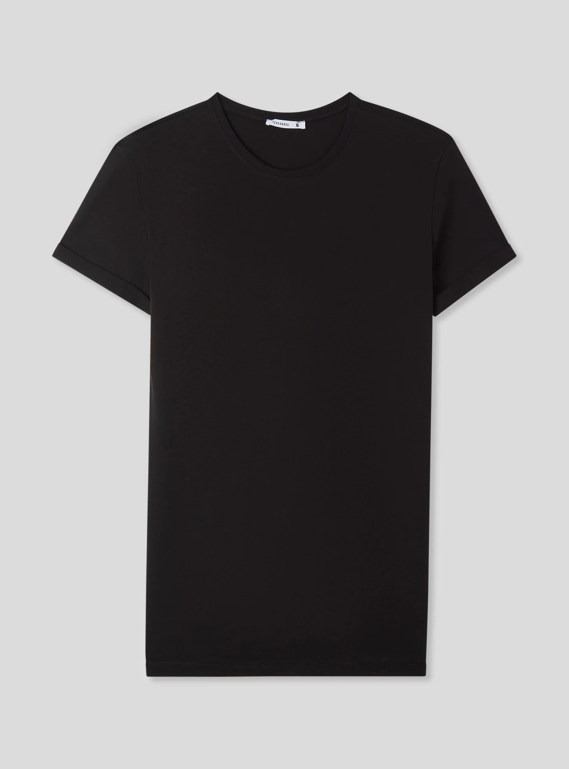 T-shirt maxi over a tinta unita - Image 5