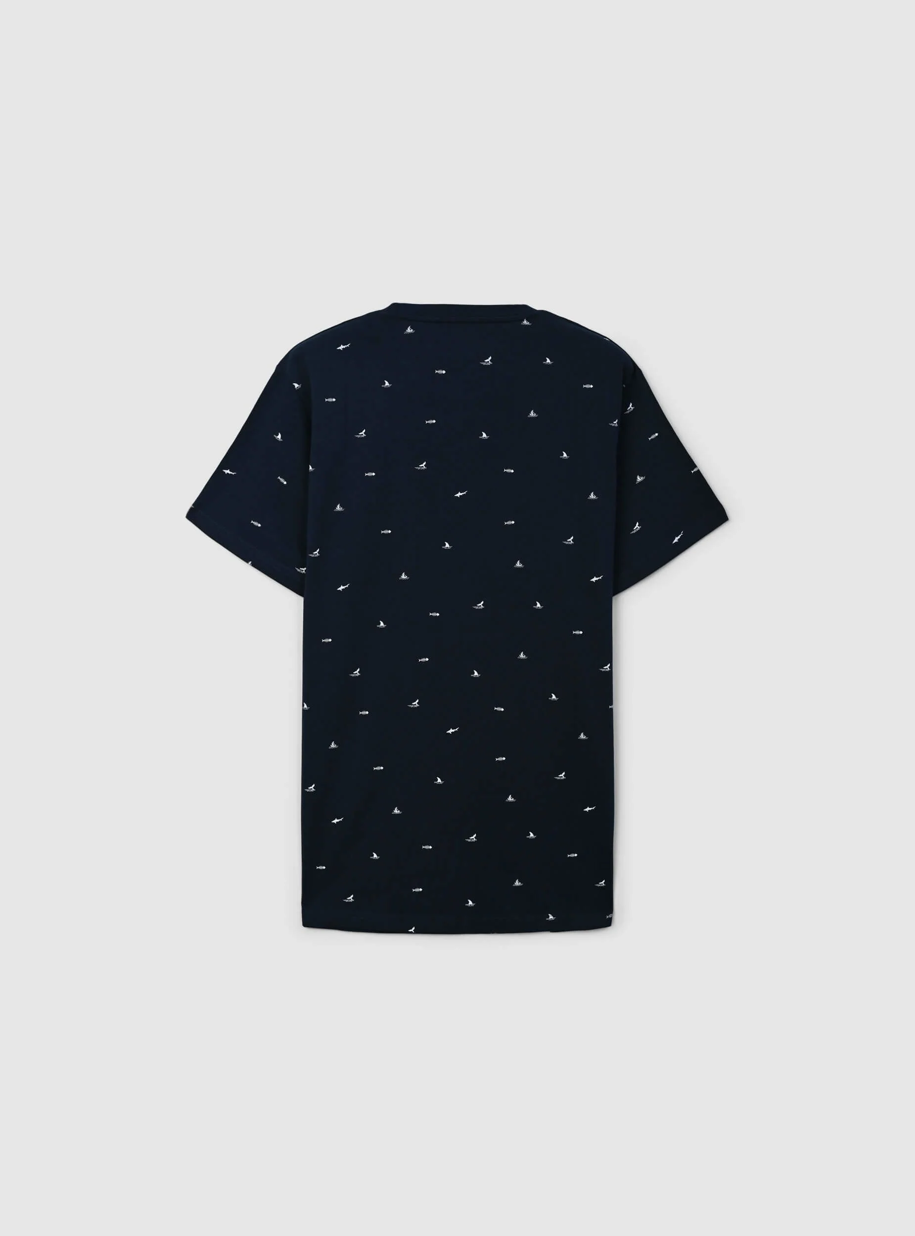 T-shirt microfantasia tema mare - Image 3