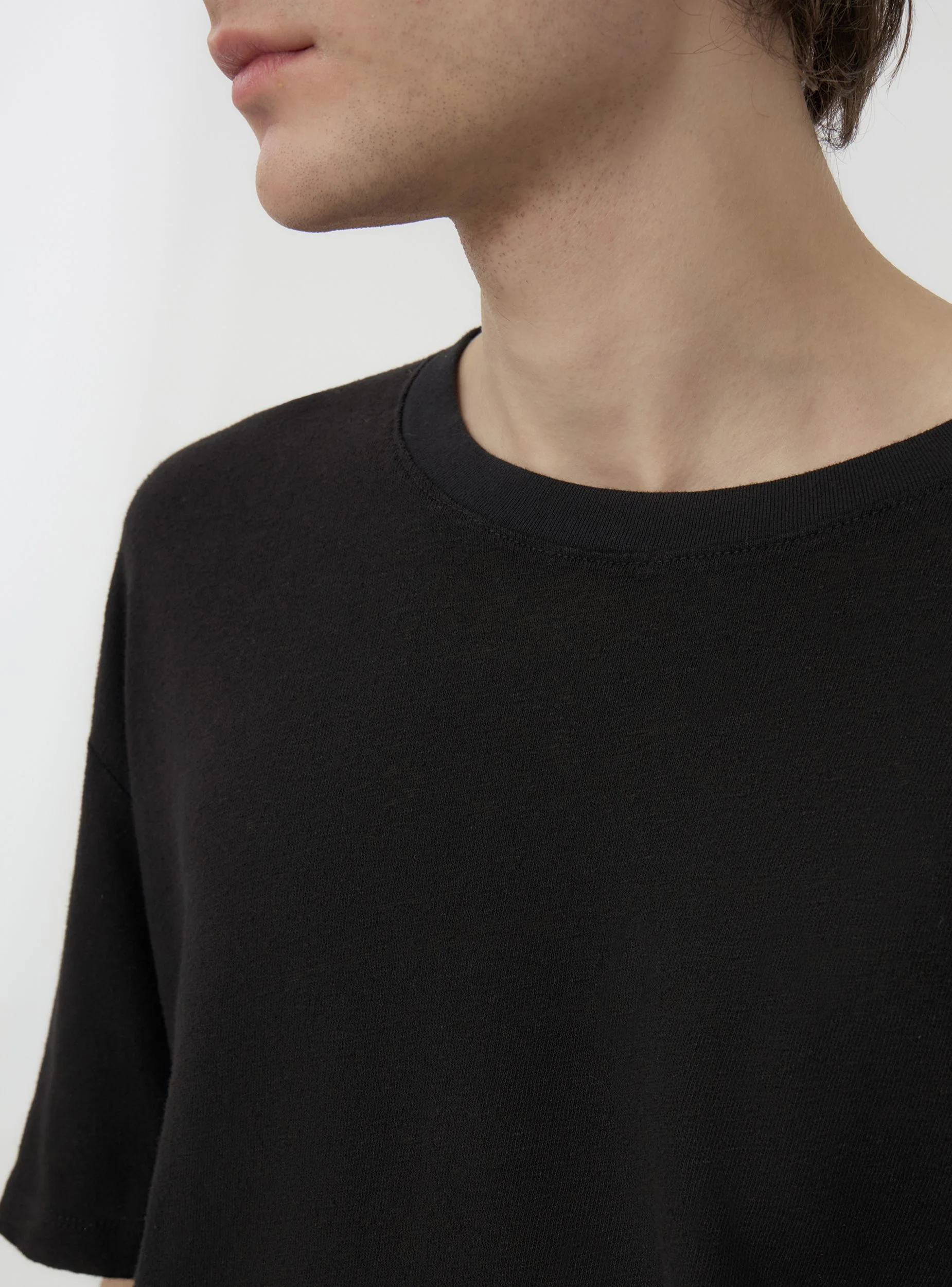 T-shirt misto lino - Image 3