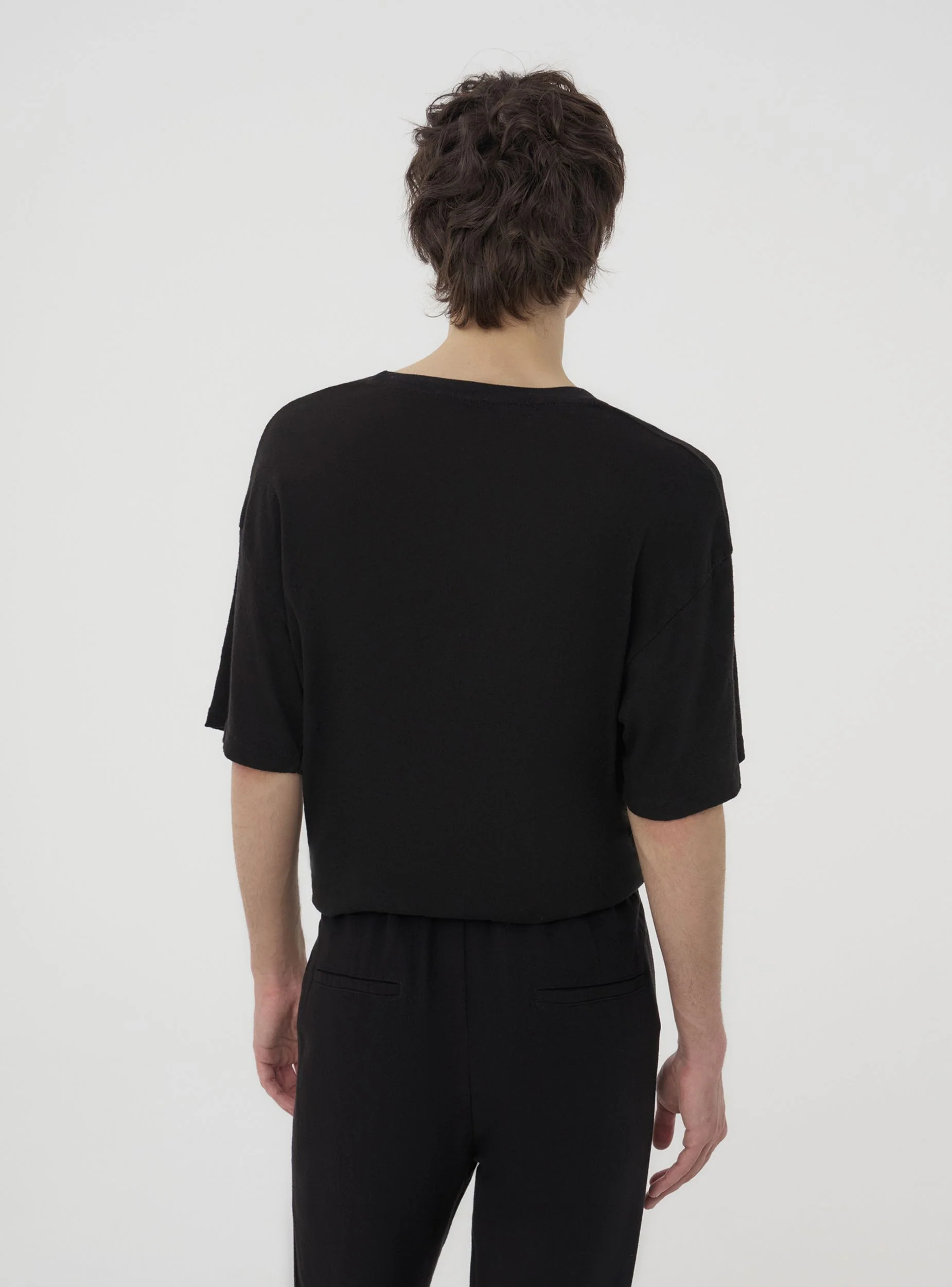 T-shirt misto lino - Image 4