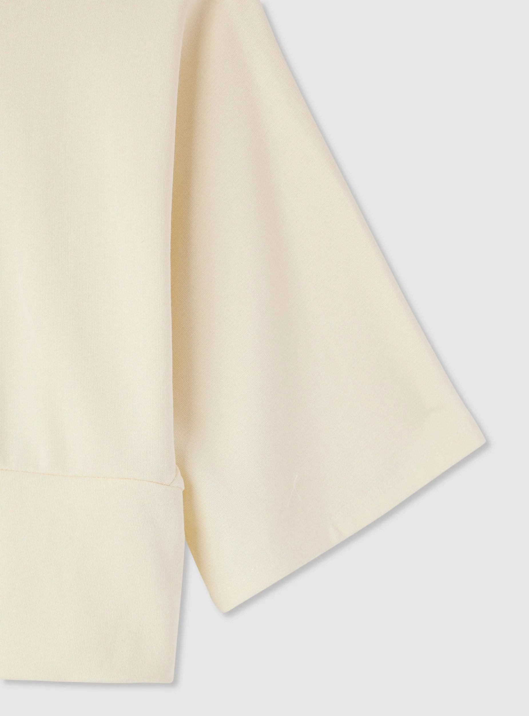T-shirt over con fascia effetto corsetto - Image 2
