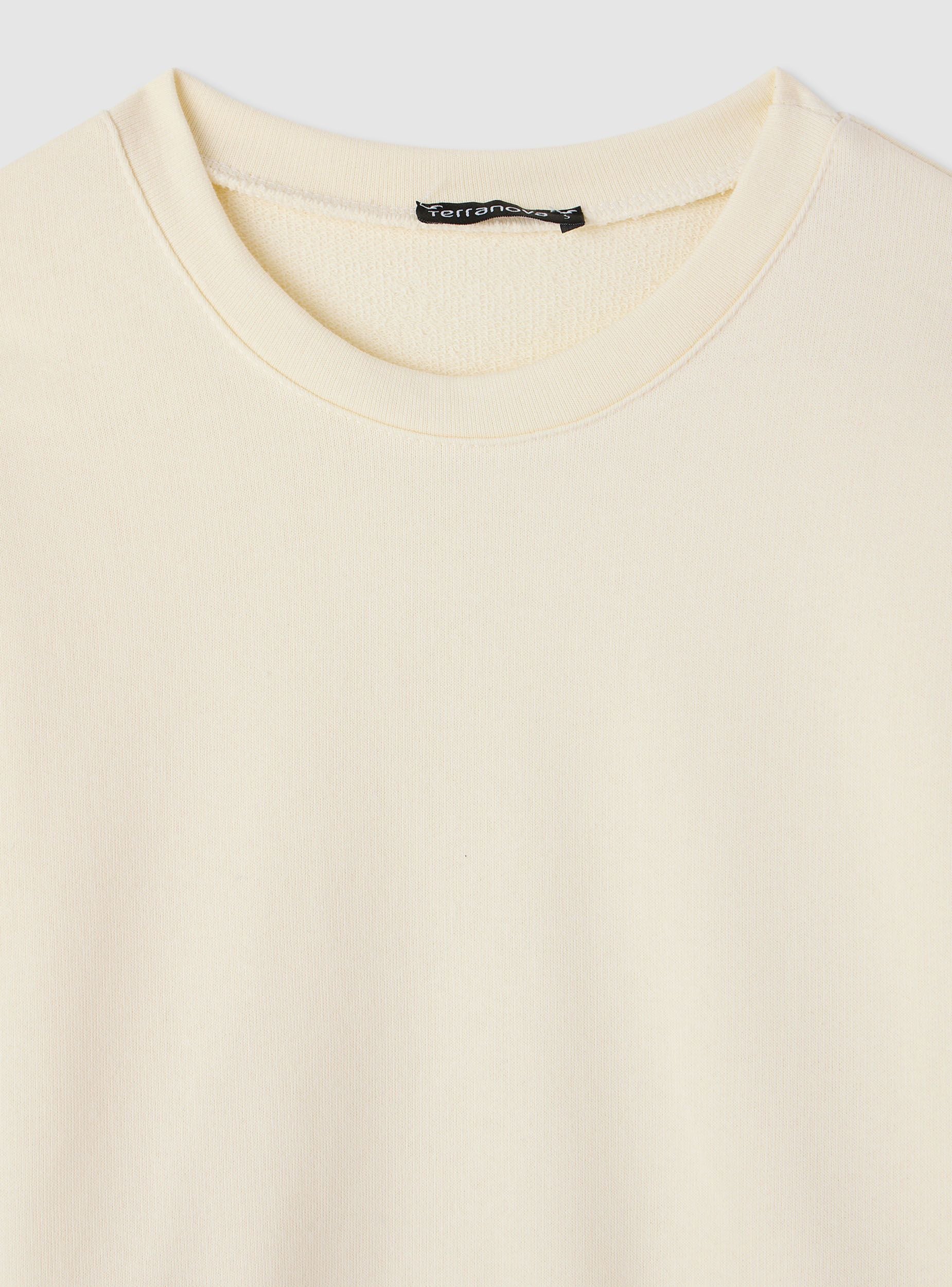 T-shirt over con fascia effetto corsetto - Image 3