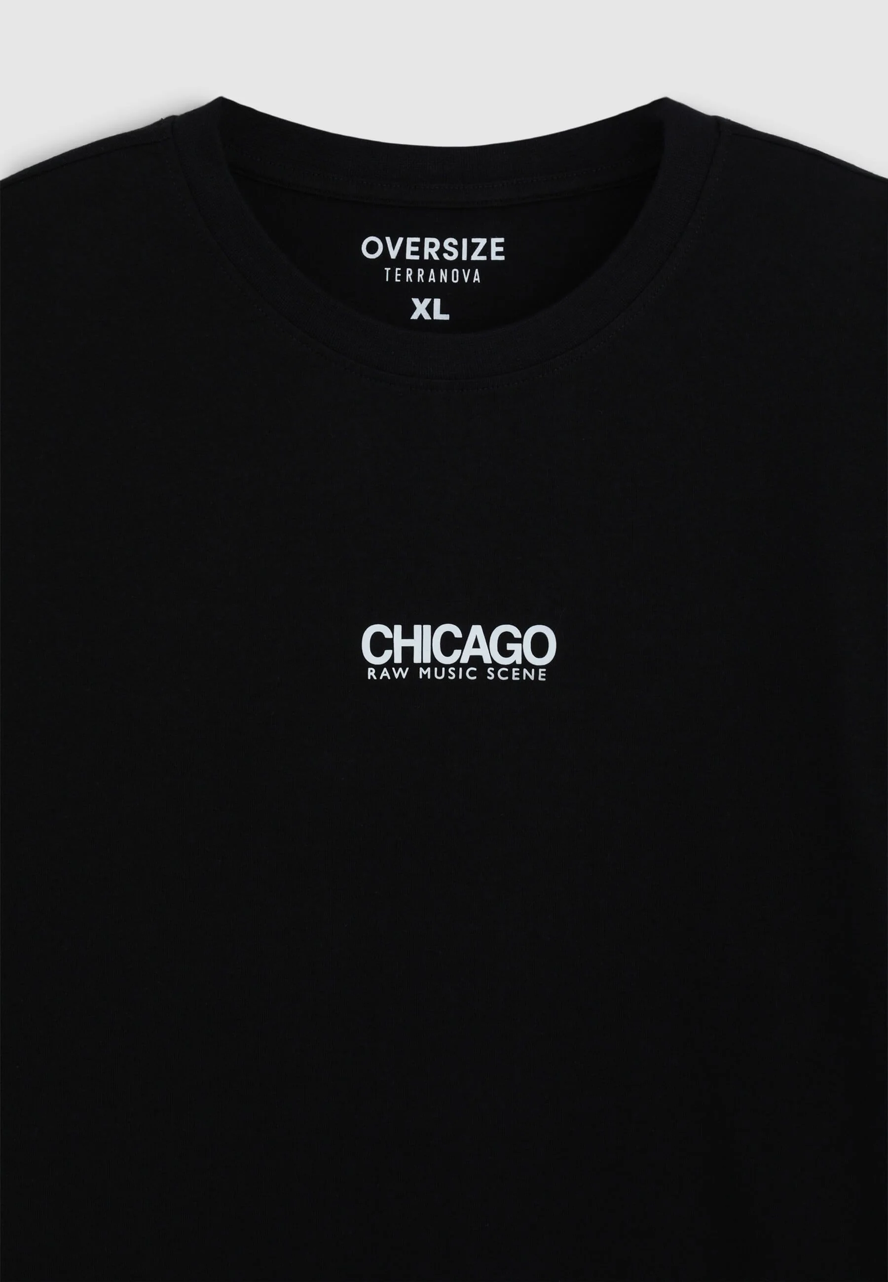 T-shirt over con scritte fronte/retro - Image 5