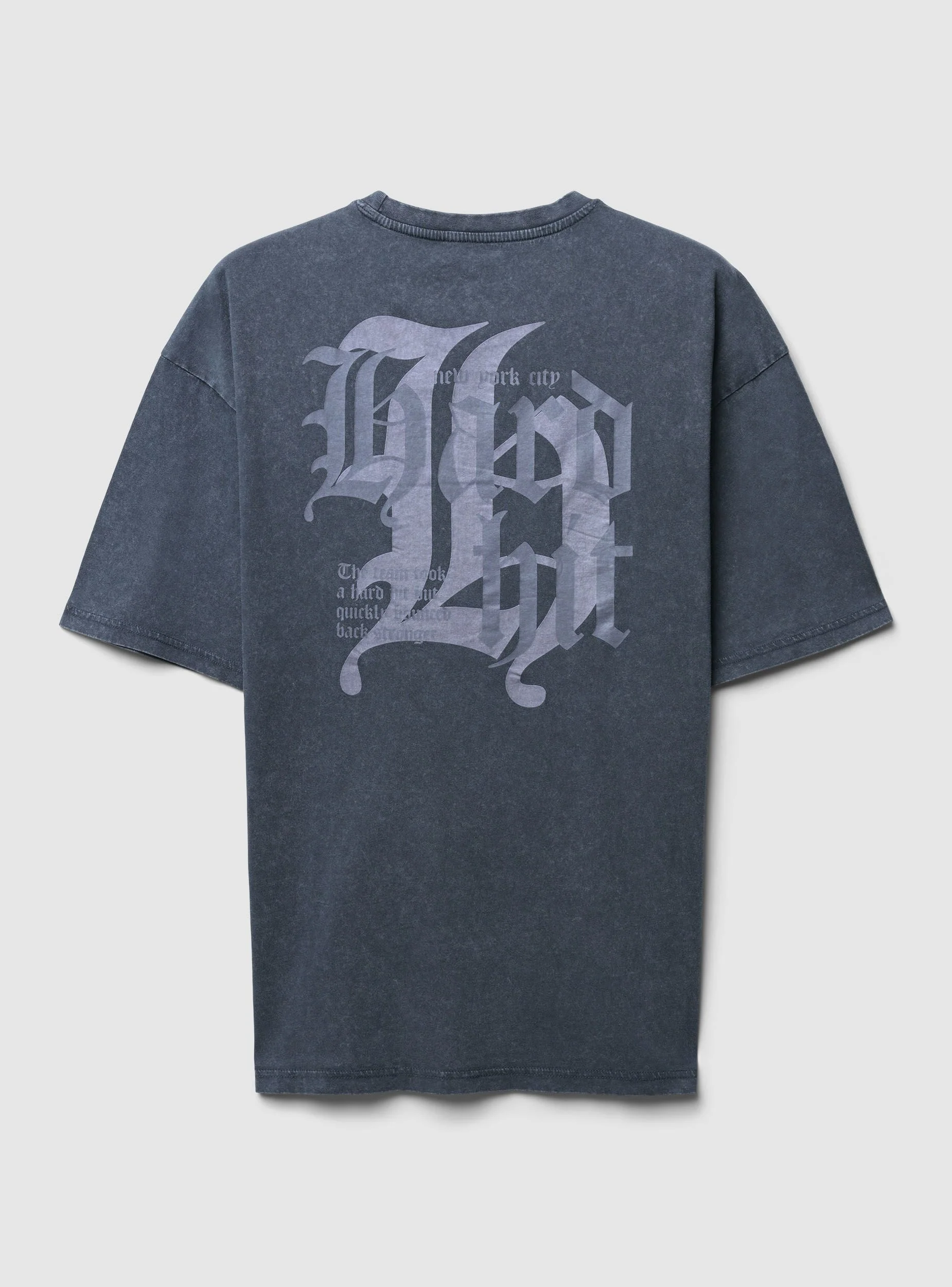 T-shirt over con stampa fronte/retro - Image 6