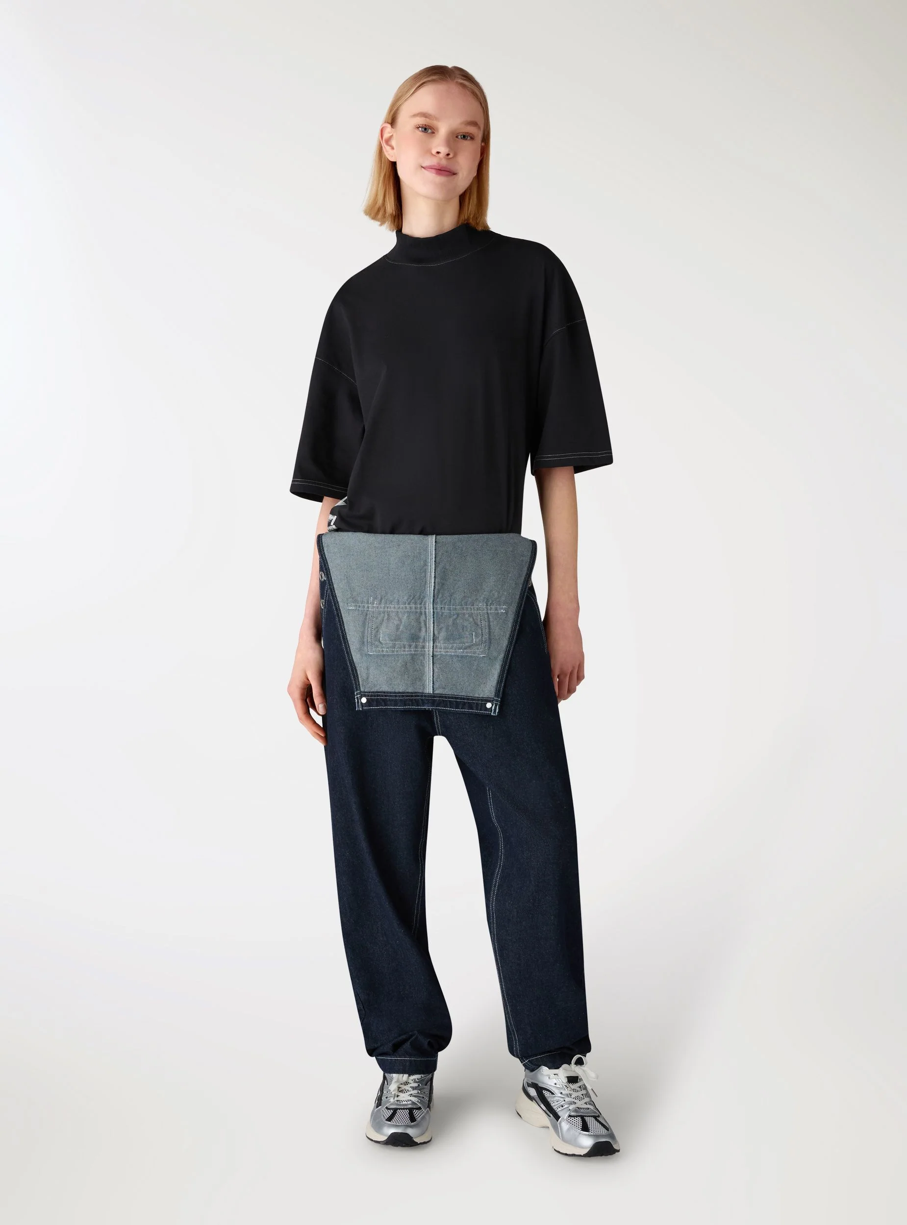 T-shirt over con stampa TRNPOPLAB - Image 2