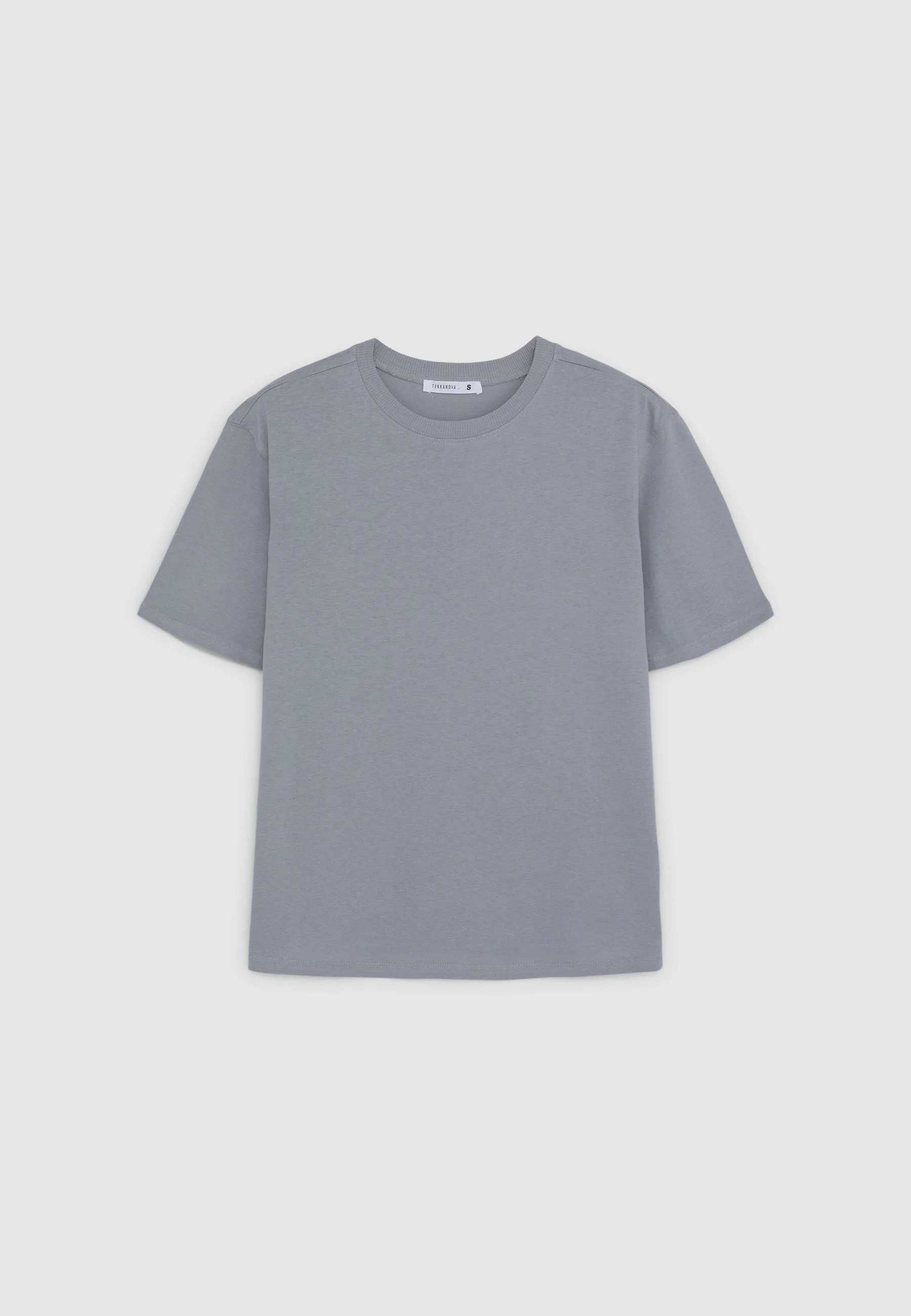 T-shirt oversize basic a tinta unita - Image 4
