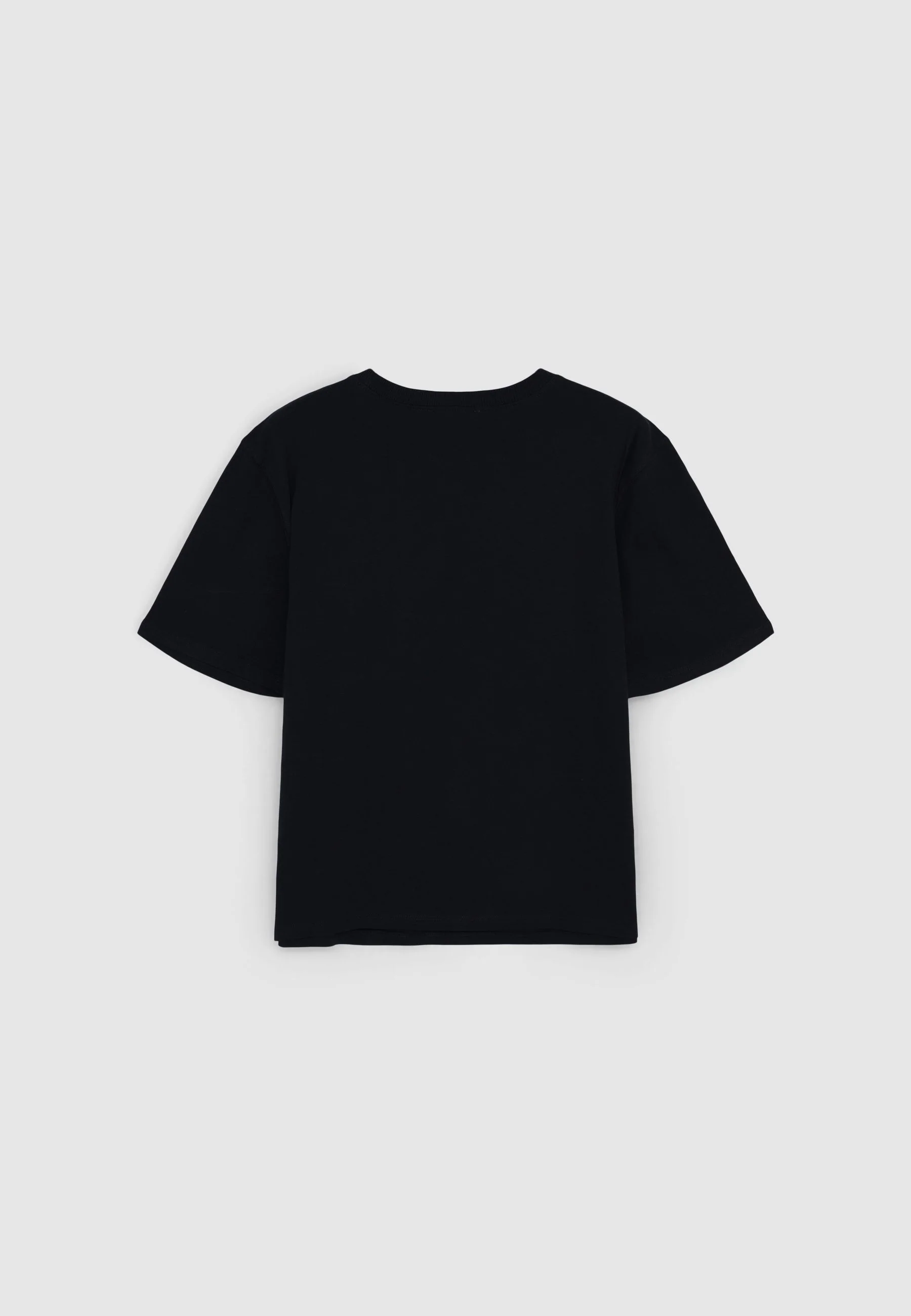 T-shirt oversize basic a tinta unita - Image 4