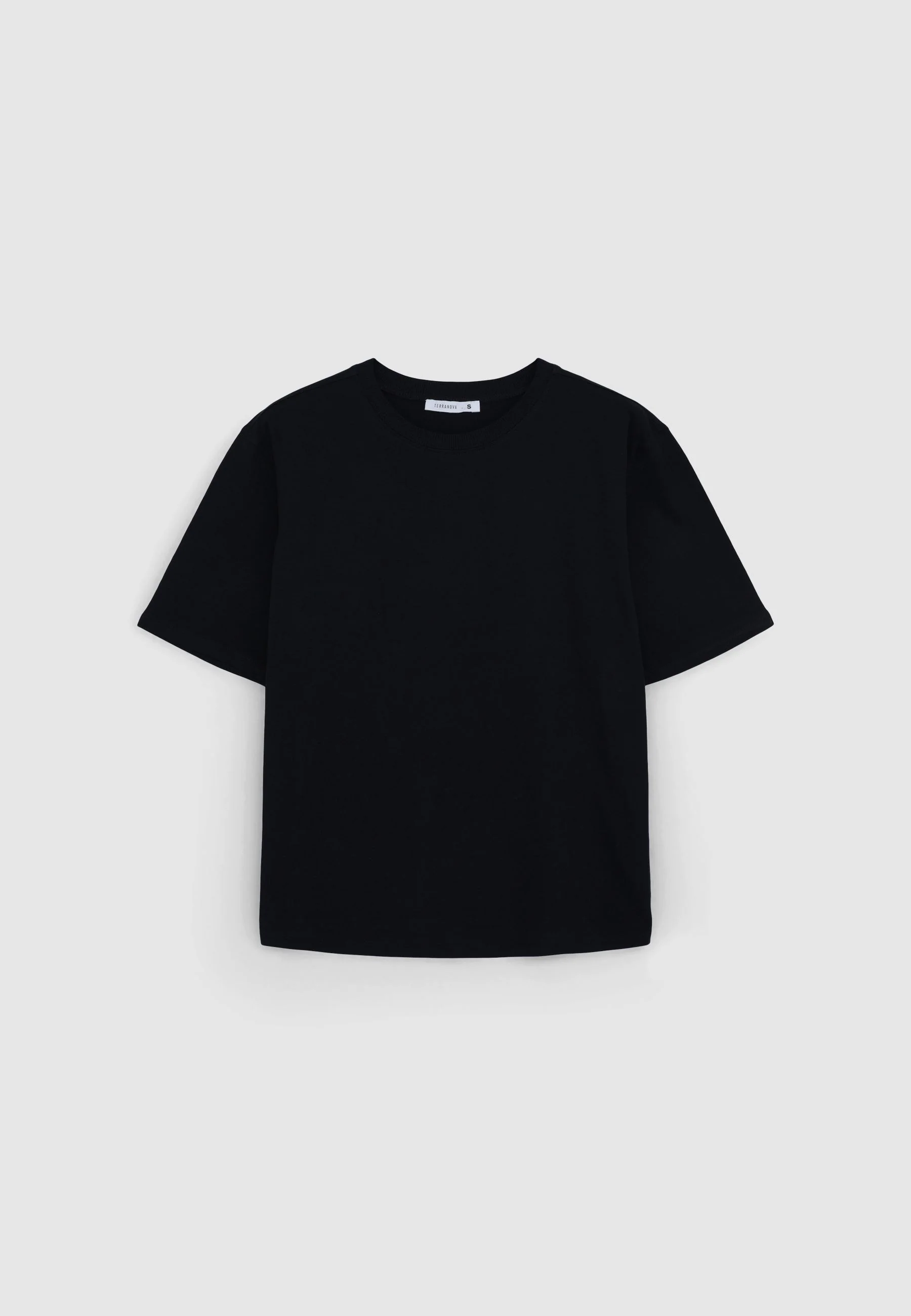 T-shirt oversize basic a tinta unita - Image 5