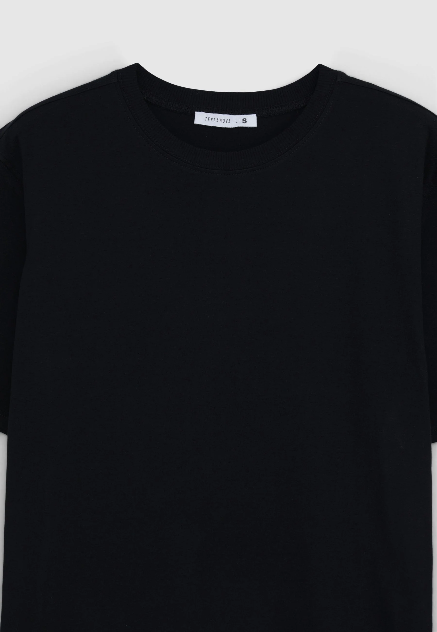 T-shirt oversize basic a tinta unita - Image 6