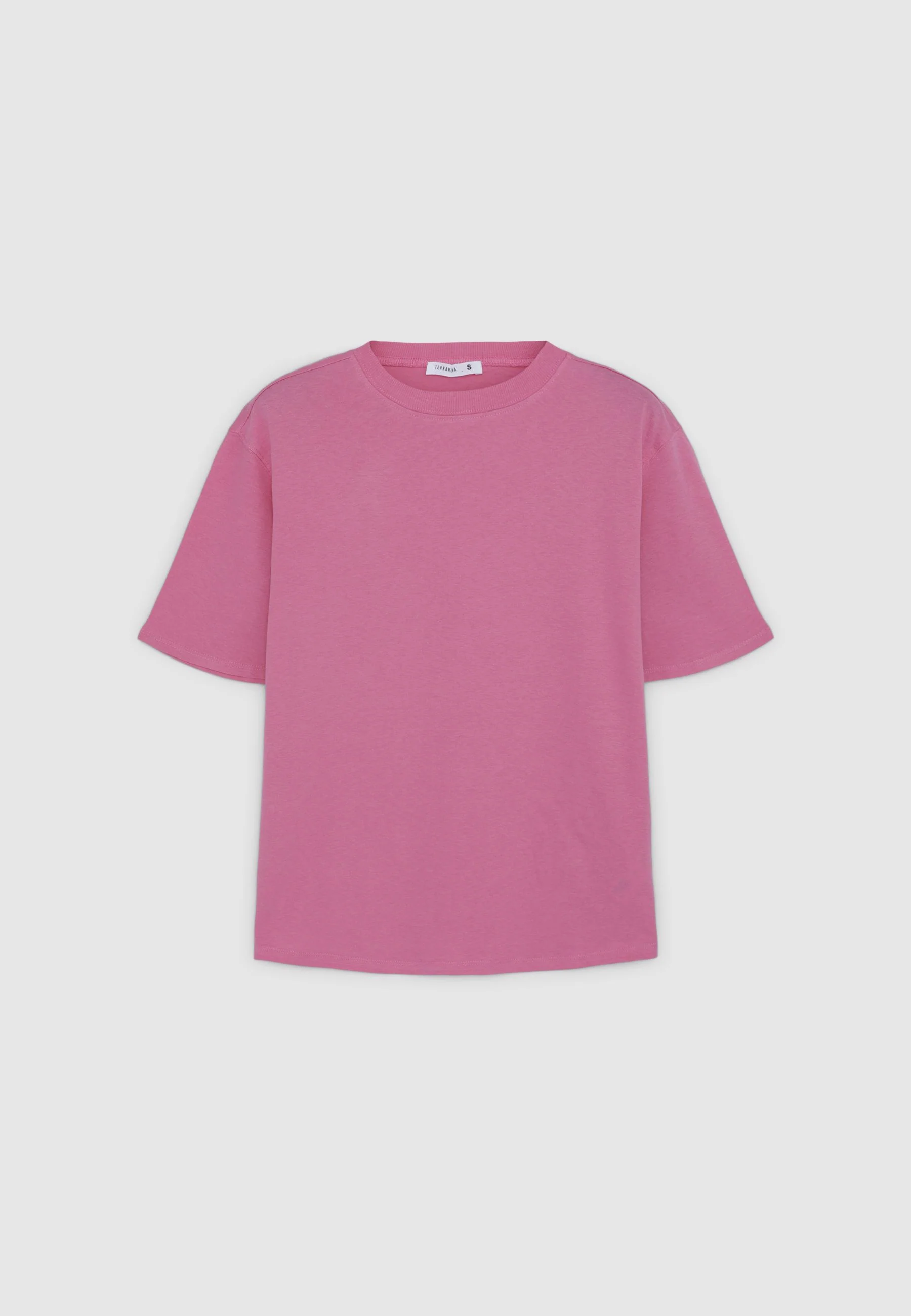 T-shirt oversize basic a tinta unita - Image 4