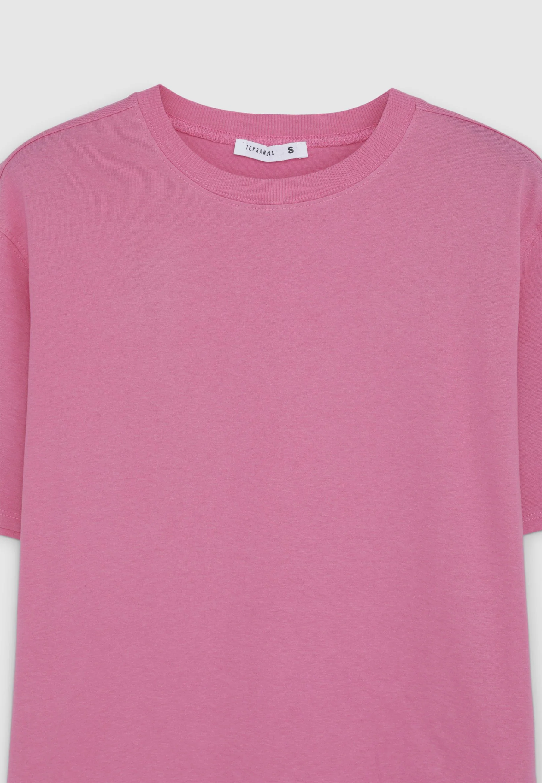 T-shirt oversize basic a tinta unita - Image 5
