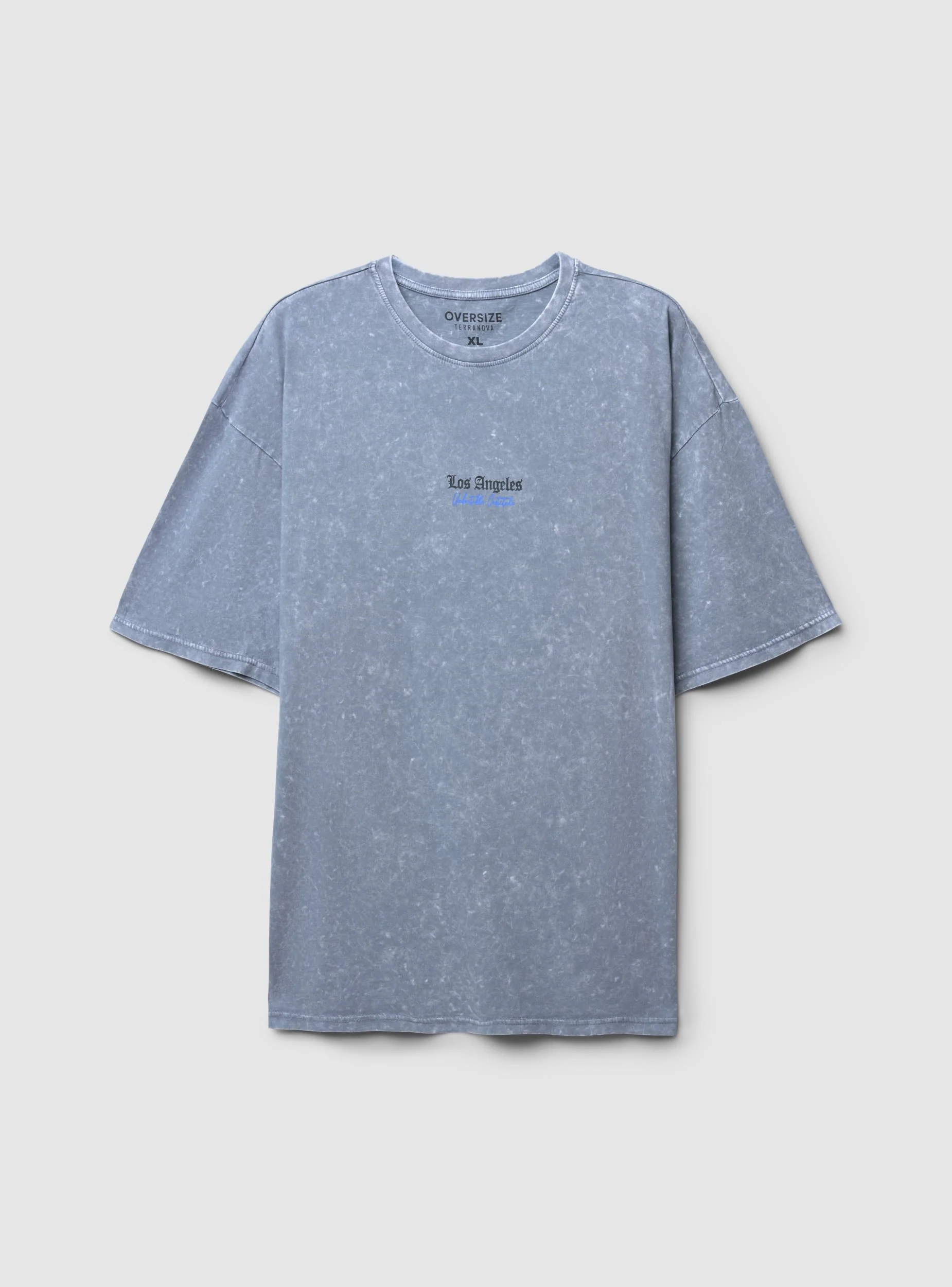 T-shirt oversize con stampa fronte/retro - Image 4