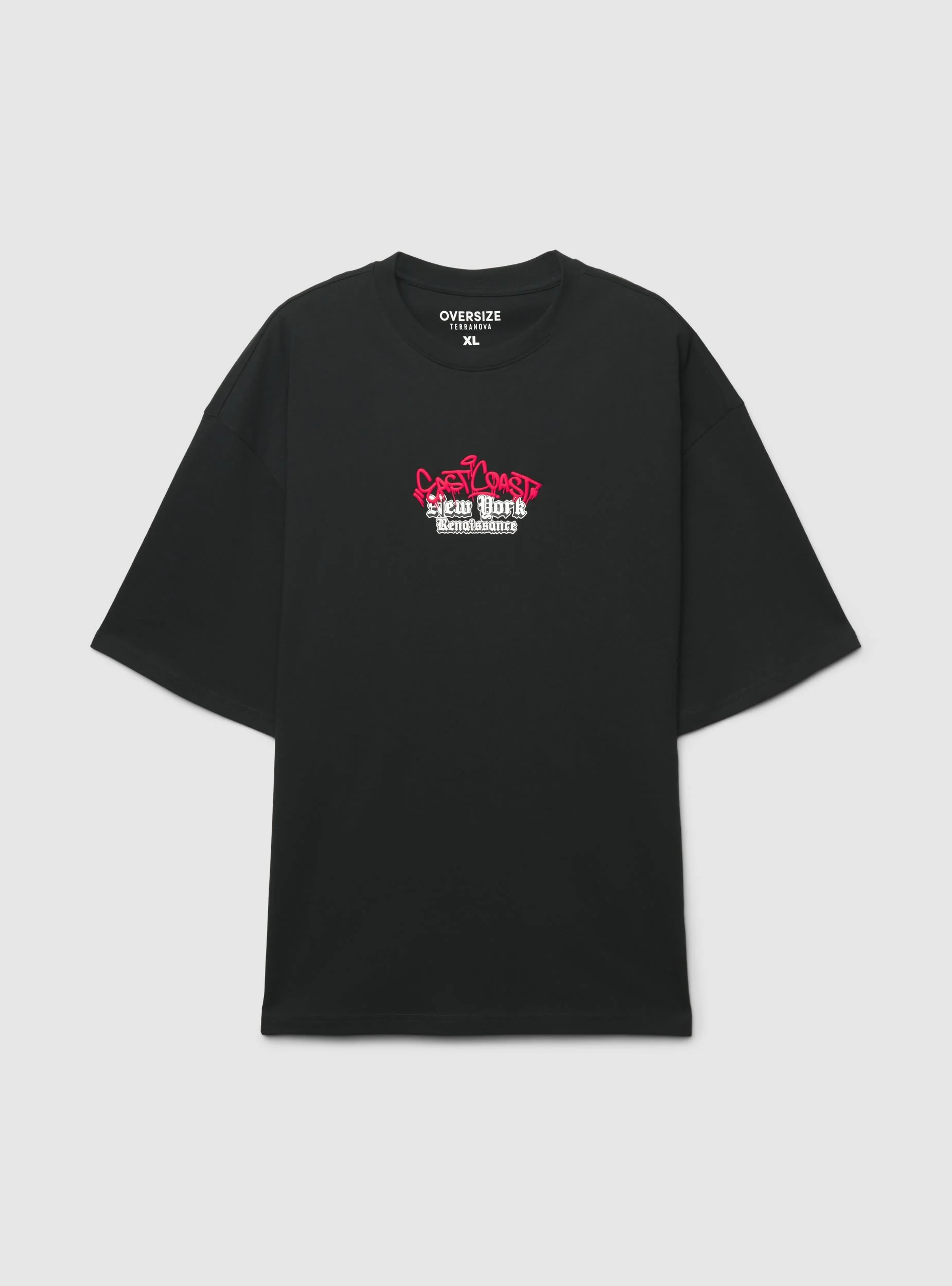 T-shirt oversize con stampa fronte/retro - Image 6