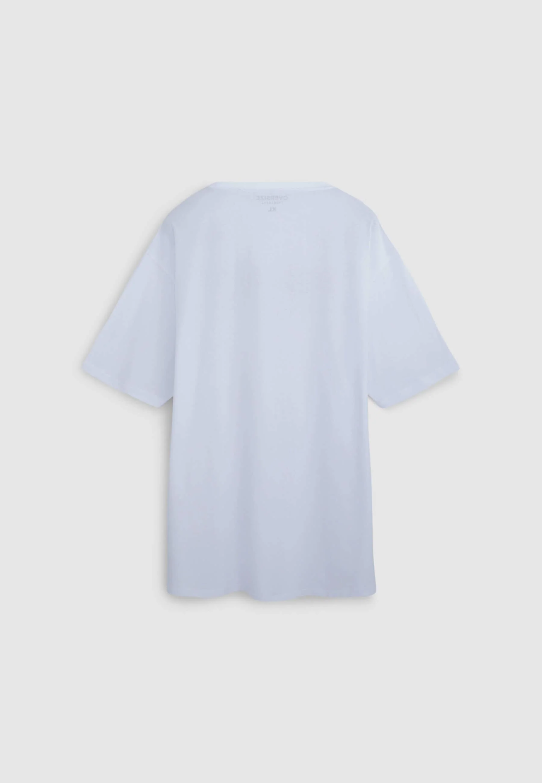 T-shirt oversize con stampa rose - Image 4