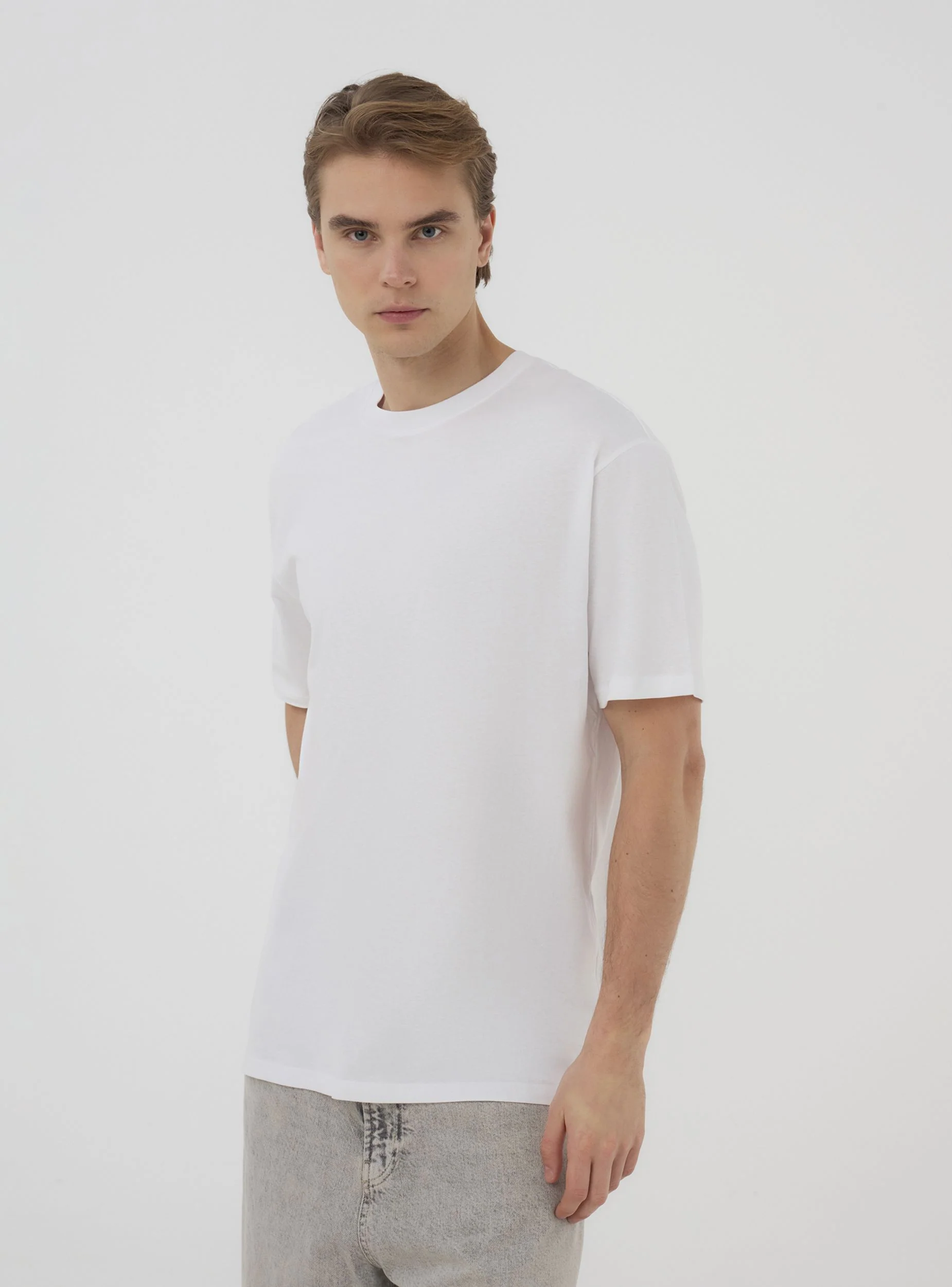 T-shirt oversize tinta unita - Image 3