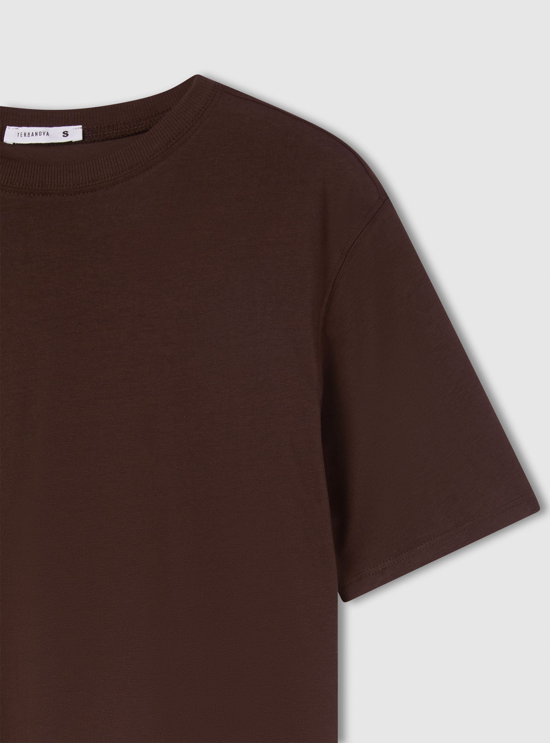 T-shirt oversize tinta unita - Image 6