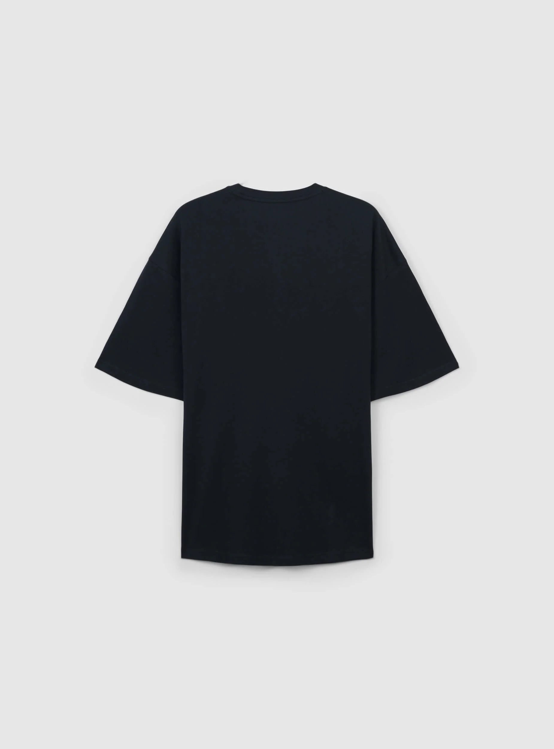 T-shirt oversize tinta unita - Image 5