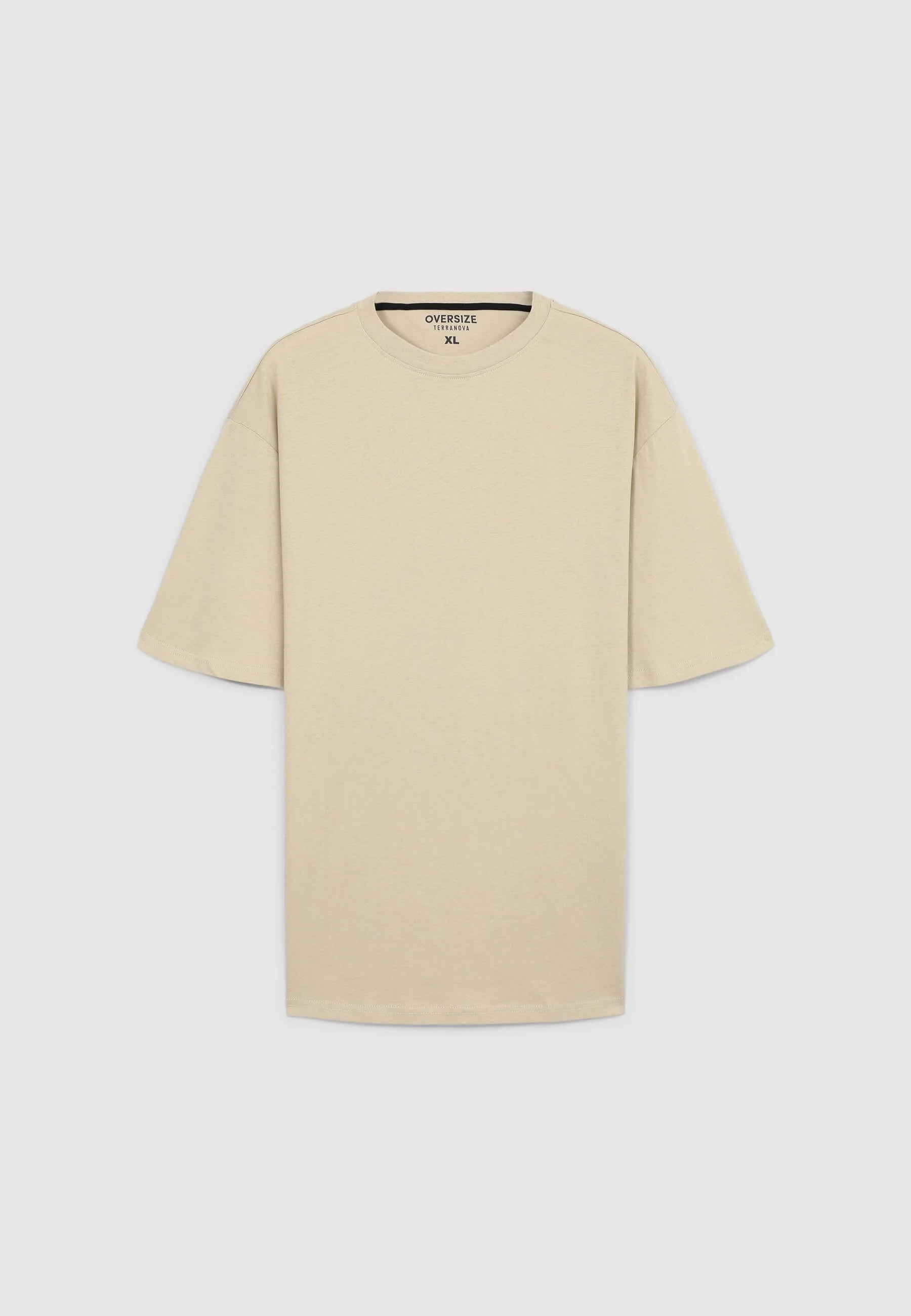 T-shirt oversize tinta unita - Image 4