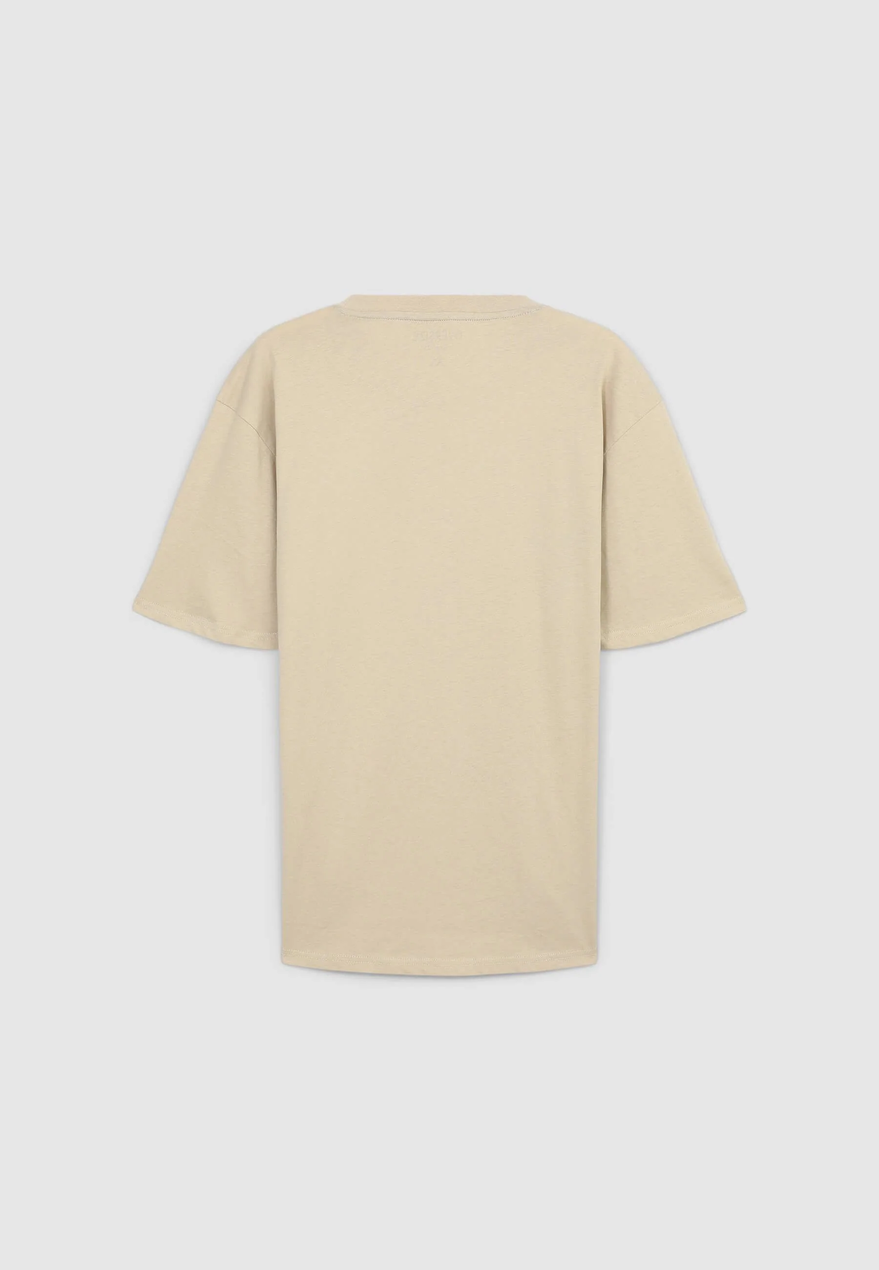 T-shirt oversize tinta unita - Image 5