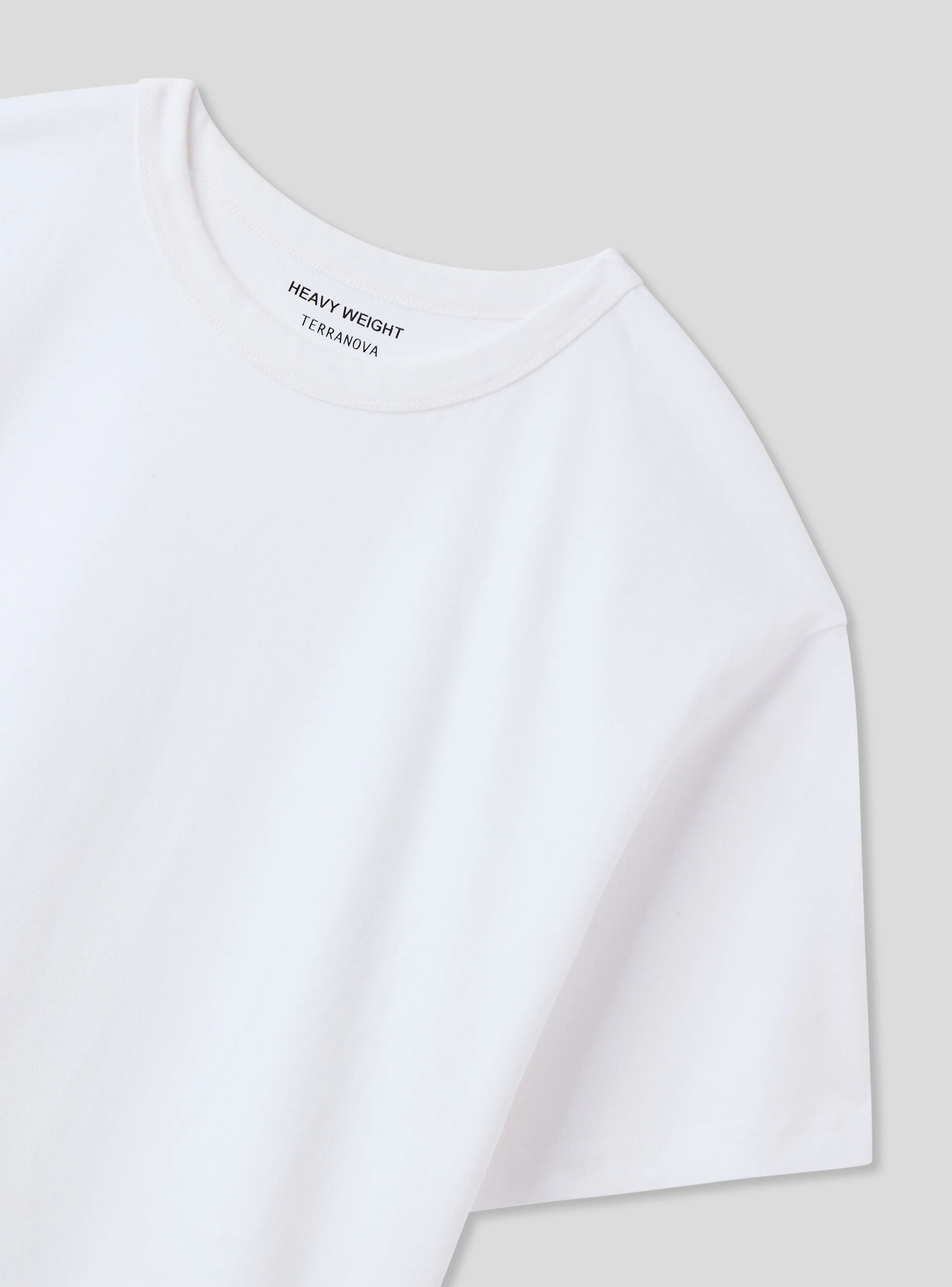 T-shirt pesante tinta unita - Image 5