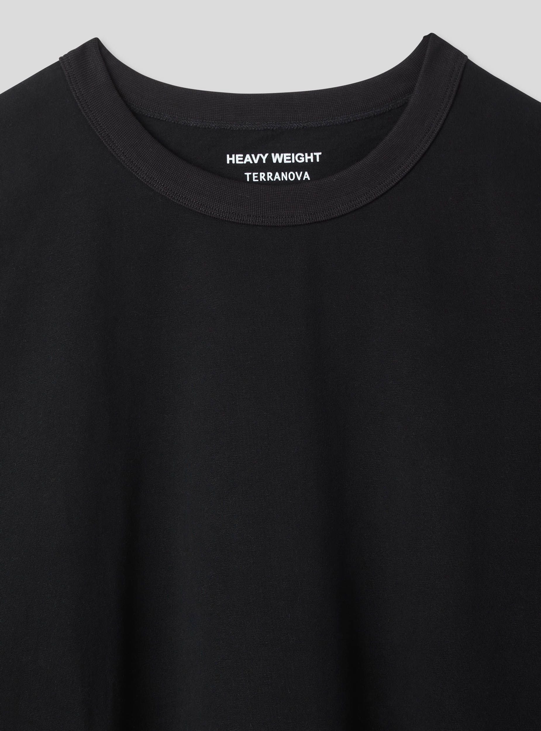 T-shirt pesante tinta unita - Image 5