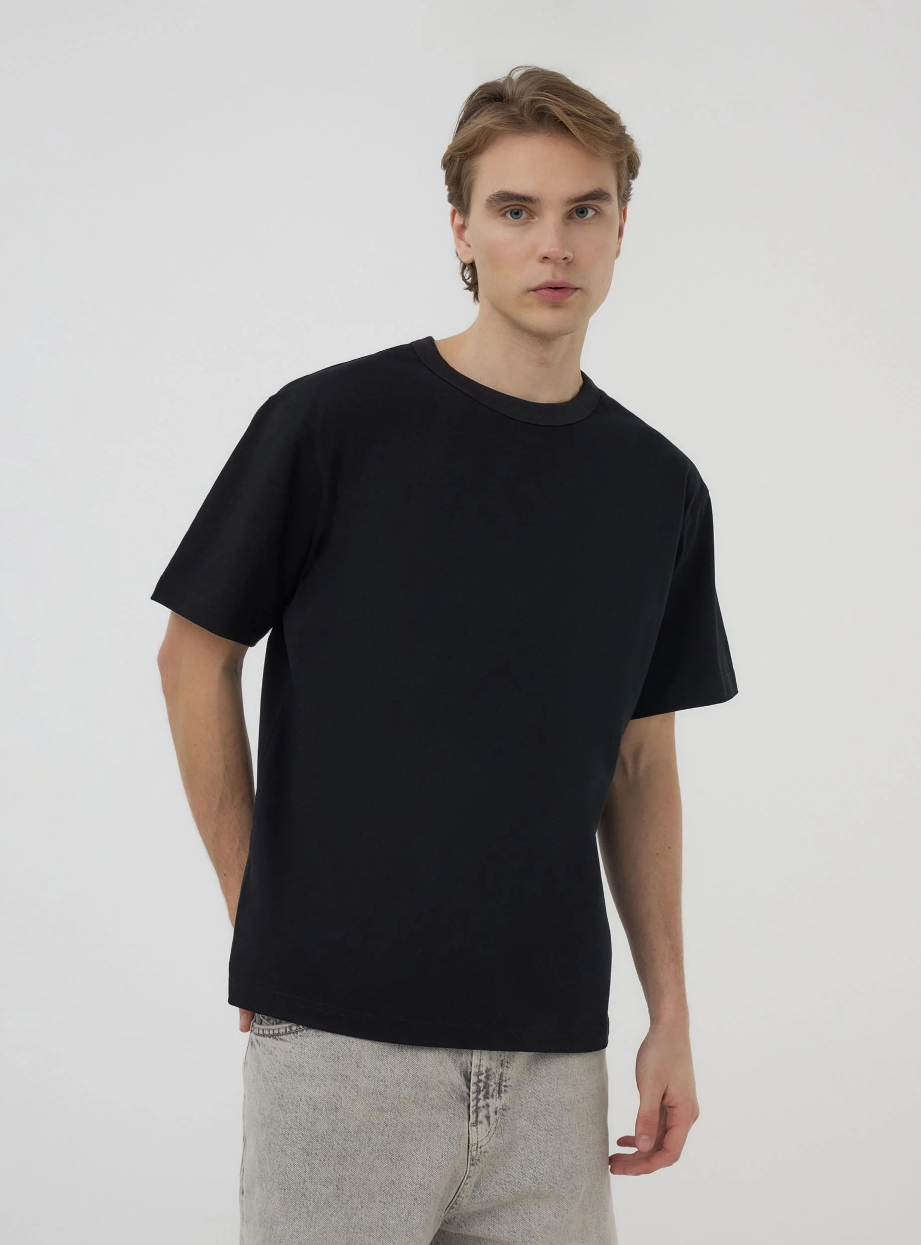 T-shirt pesante tinta unita - Image 7