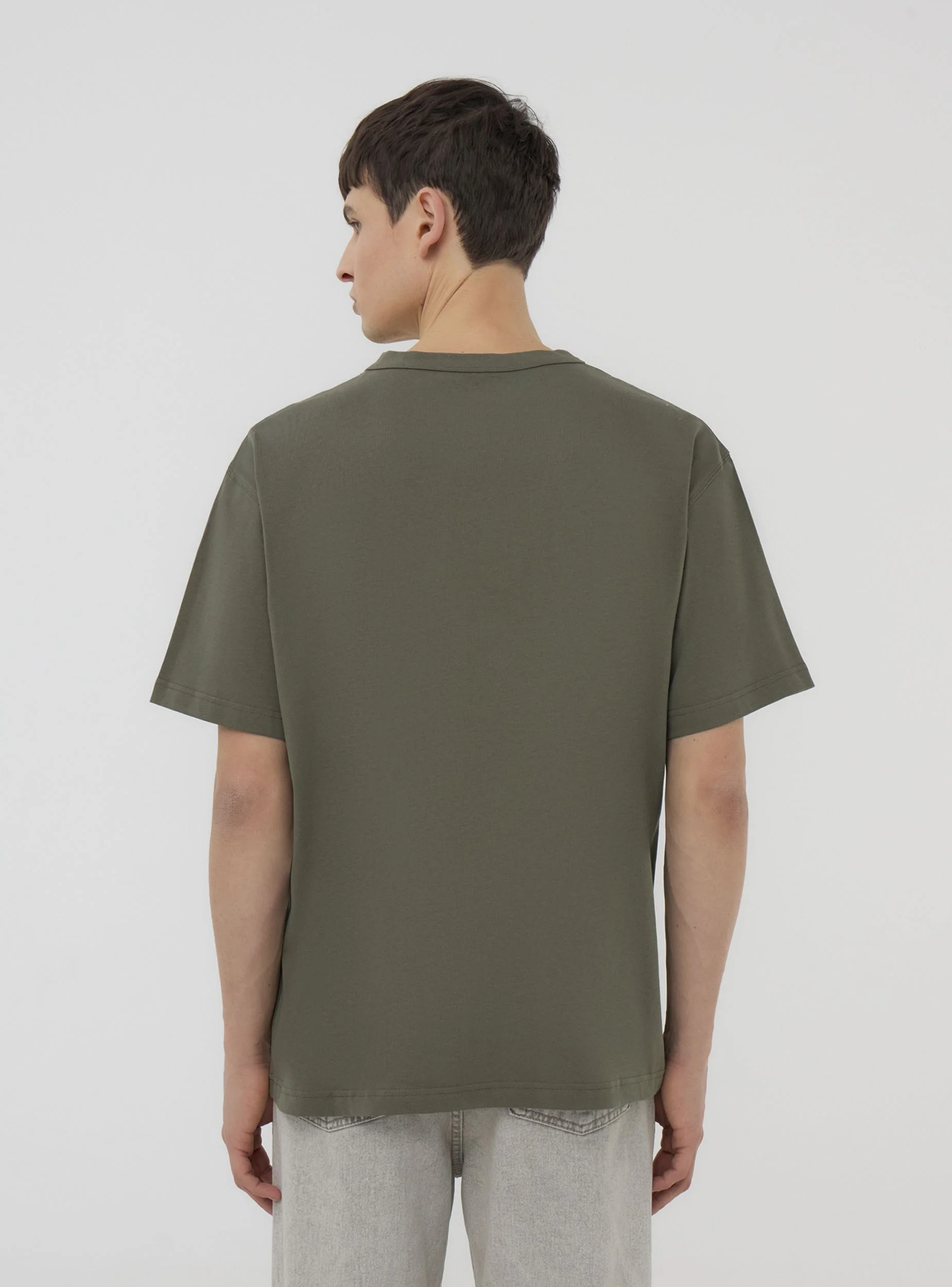 T-shirt pesante tinta unita