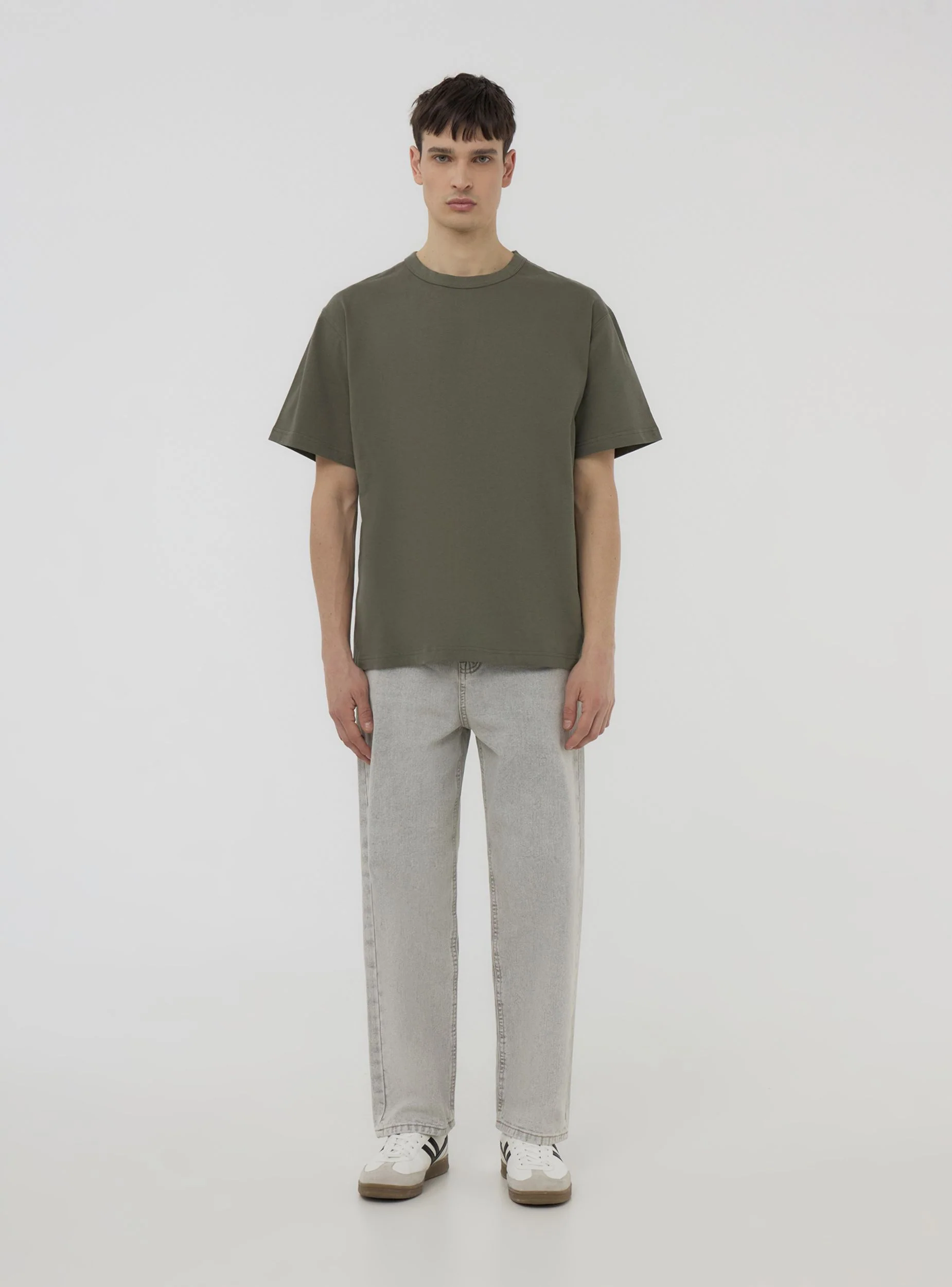 T-shirt pesante tinta unita - Image 2
