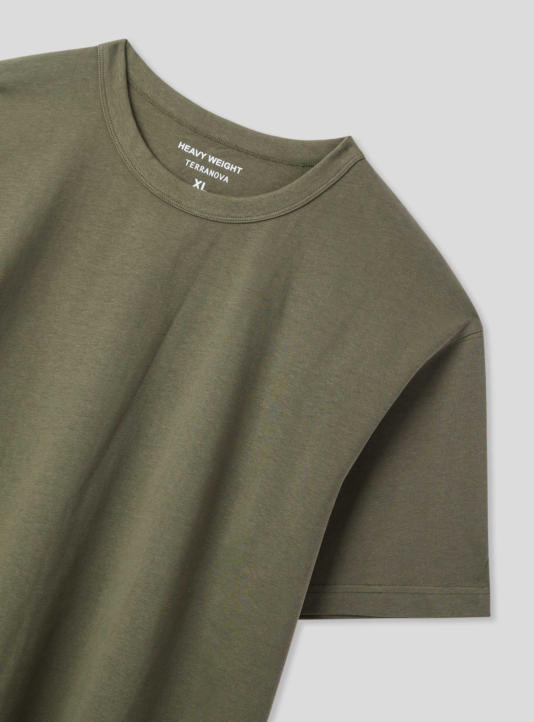 T-shirt pesante tinta unita - Image 4