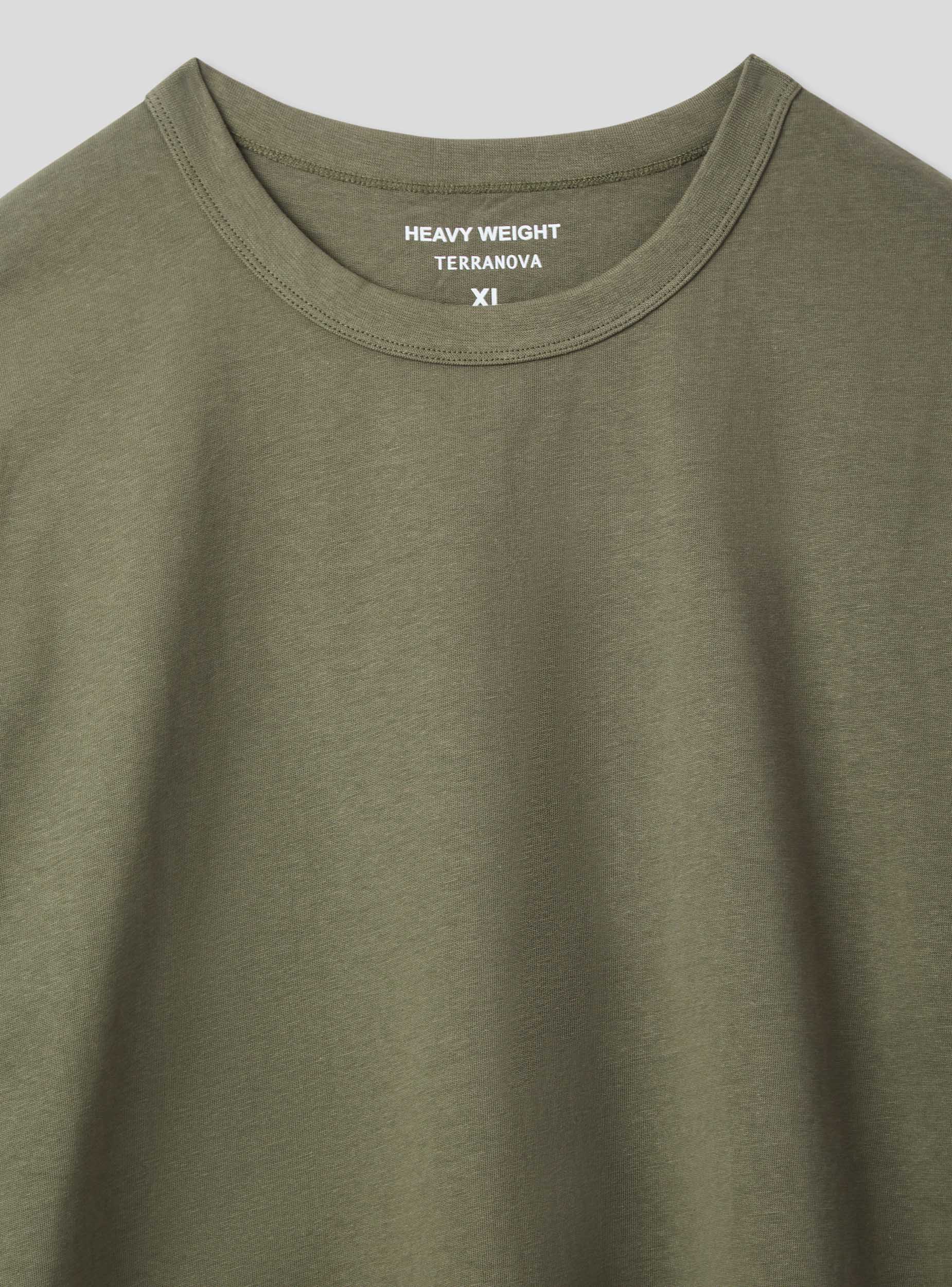 T-shirt pesante tinta unita - Image 6