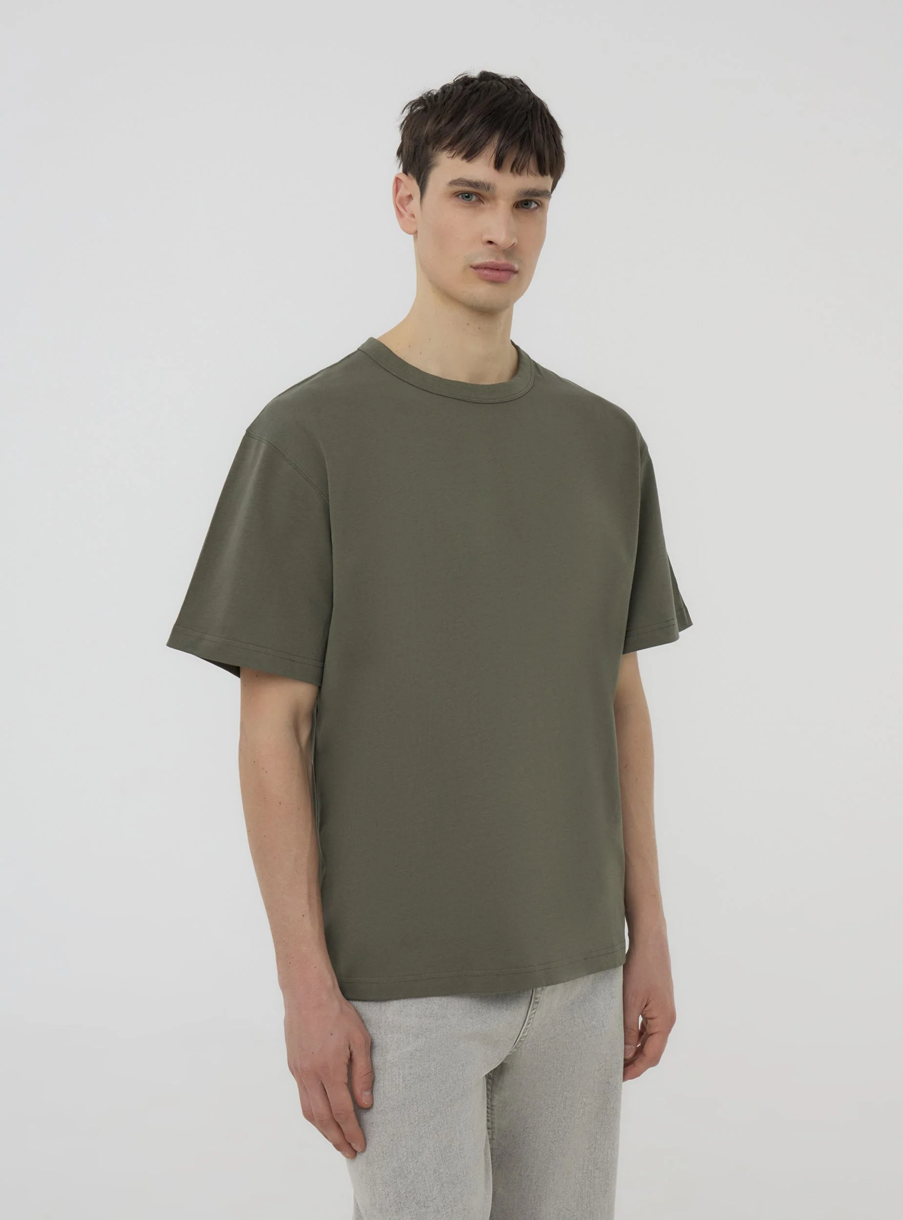 T-shirt pesante tinta unita - Image 7