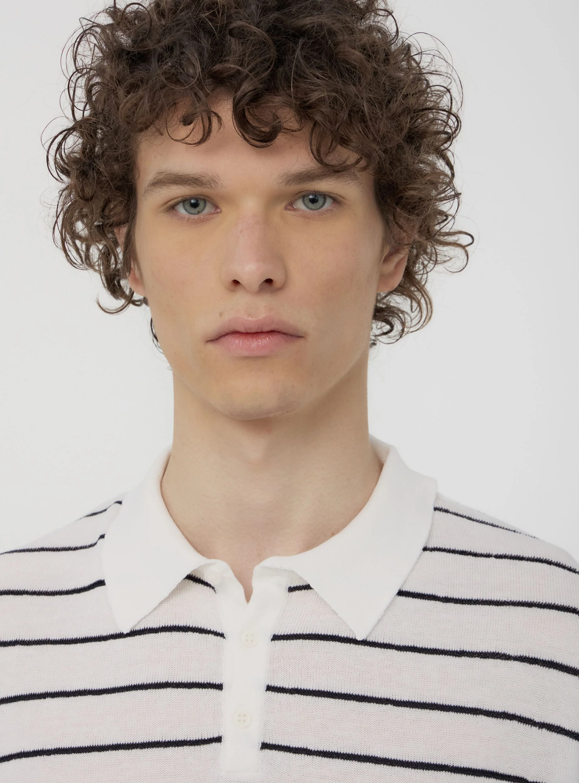 T-shirt polo a righe - Image 3