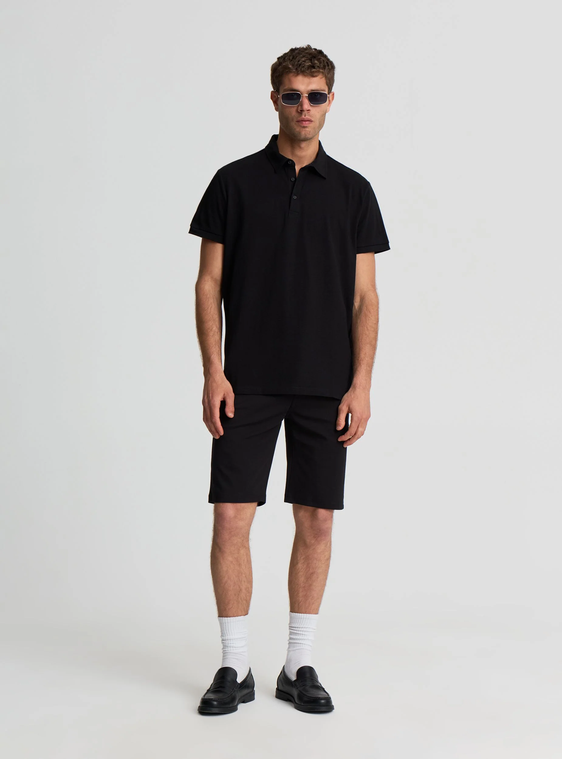 T-shirt polo a tinta unita - Image 2