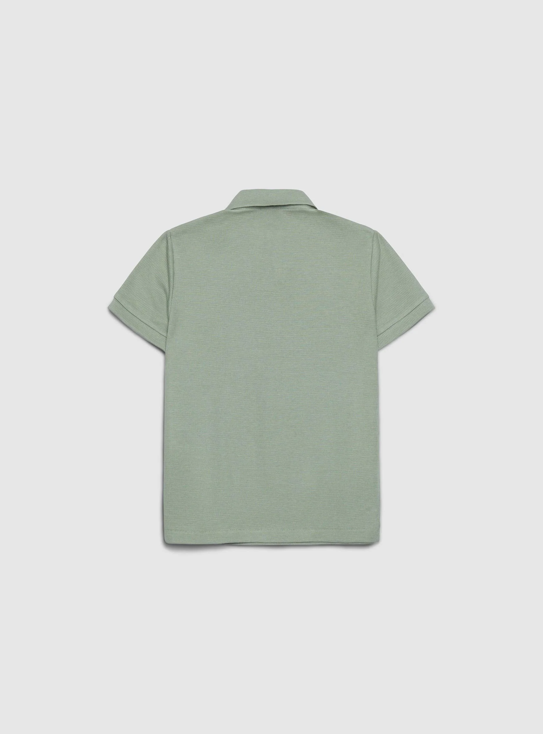 T-shirt polo a tinta unita - Image 4