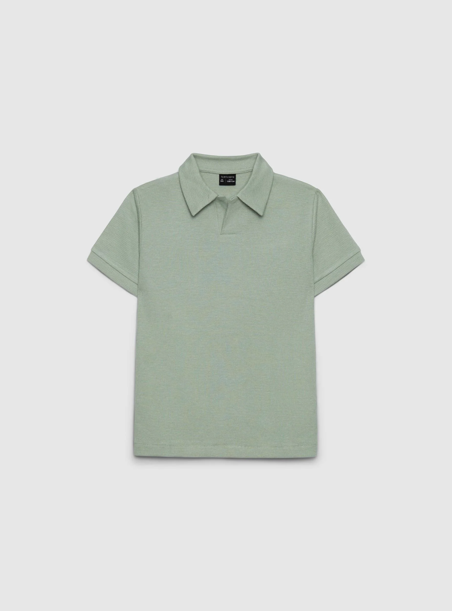 T-shirt polo a tinta unita - Image 6