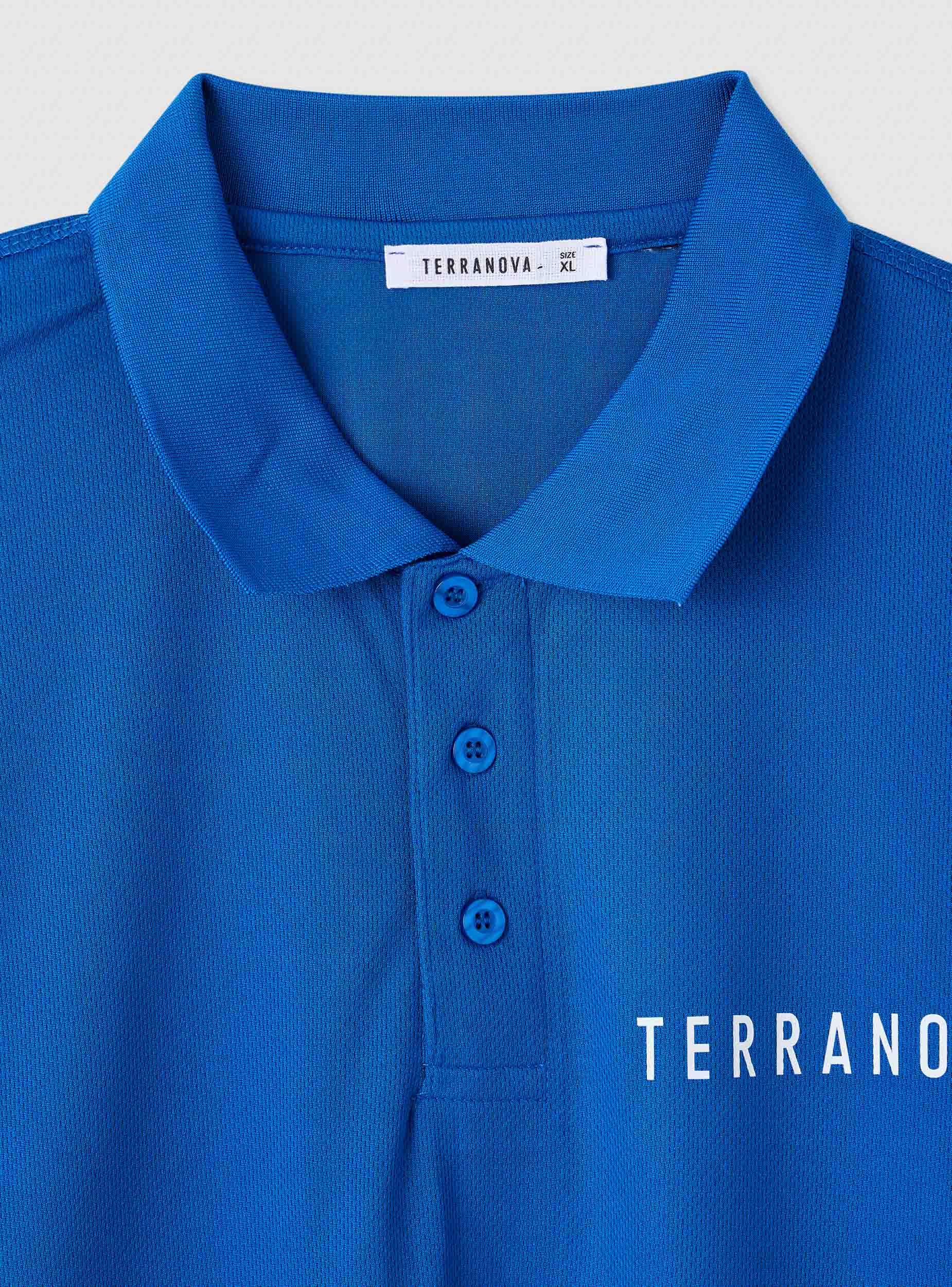 T-shirt polo con logo - Image 2