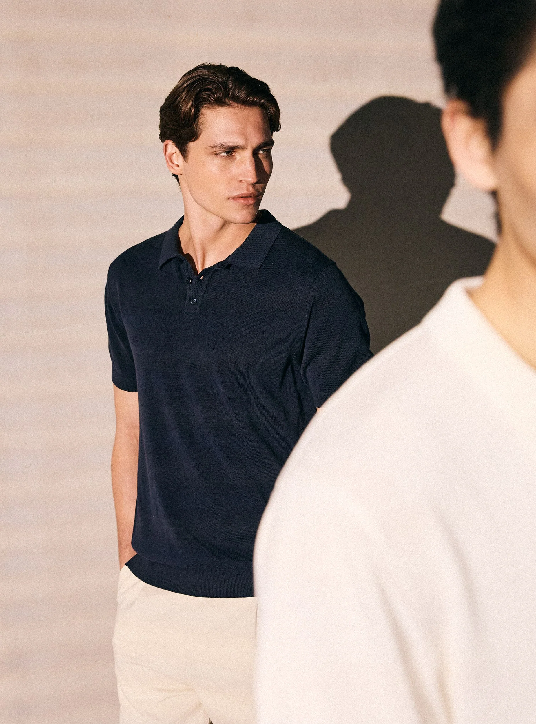 T-shirt polo in maglia - Image 8