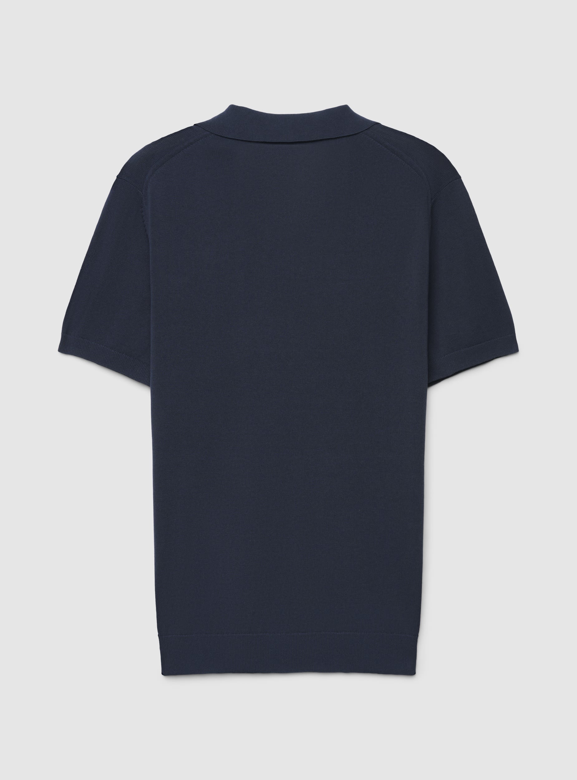 T-shirt polo in maglia tinta unita - Image 6
